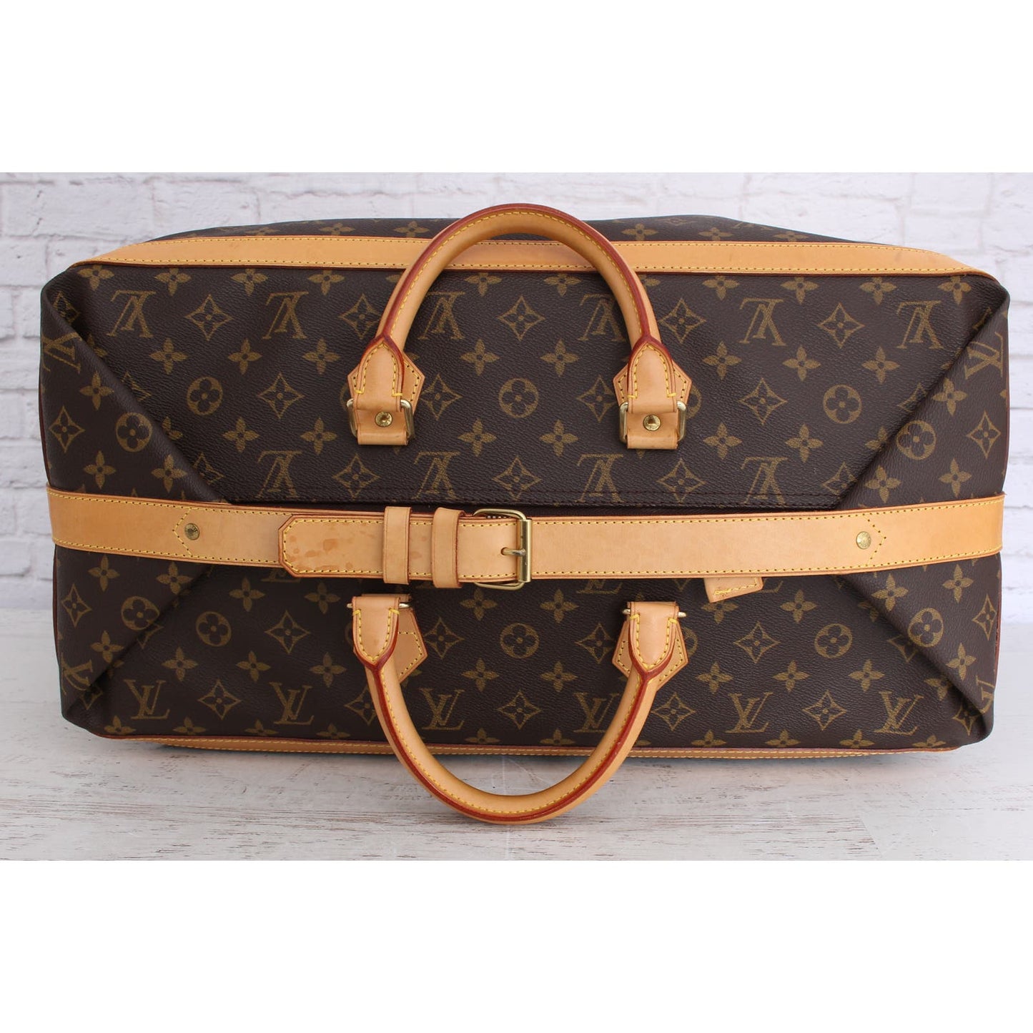 Louis Vuitton Cruiser 50 Monogram Satchel Chest Bag
