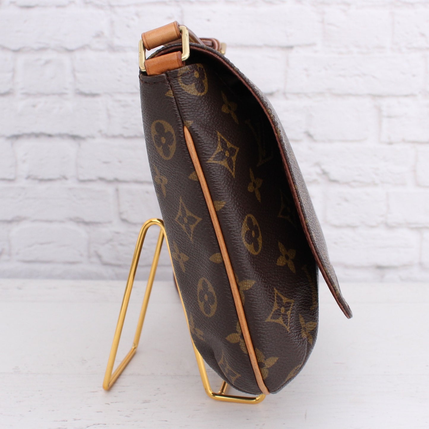 Louis Vuitton Musette Tango Short PM Monogram Shoulder Purse Messenger A3403