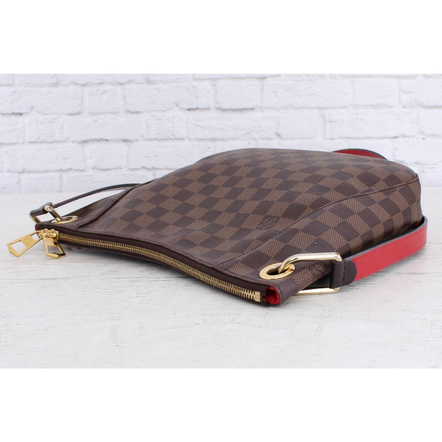 Louis Vuitton South Bank Besace Crossbody Damier Ebene