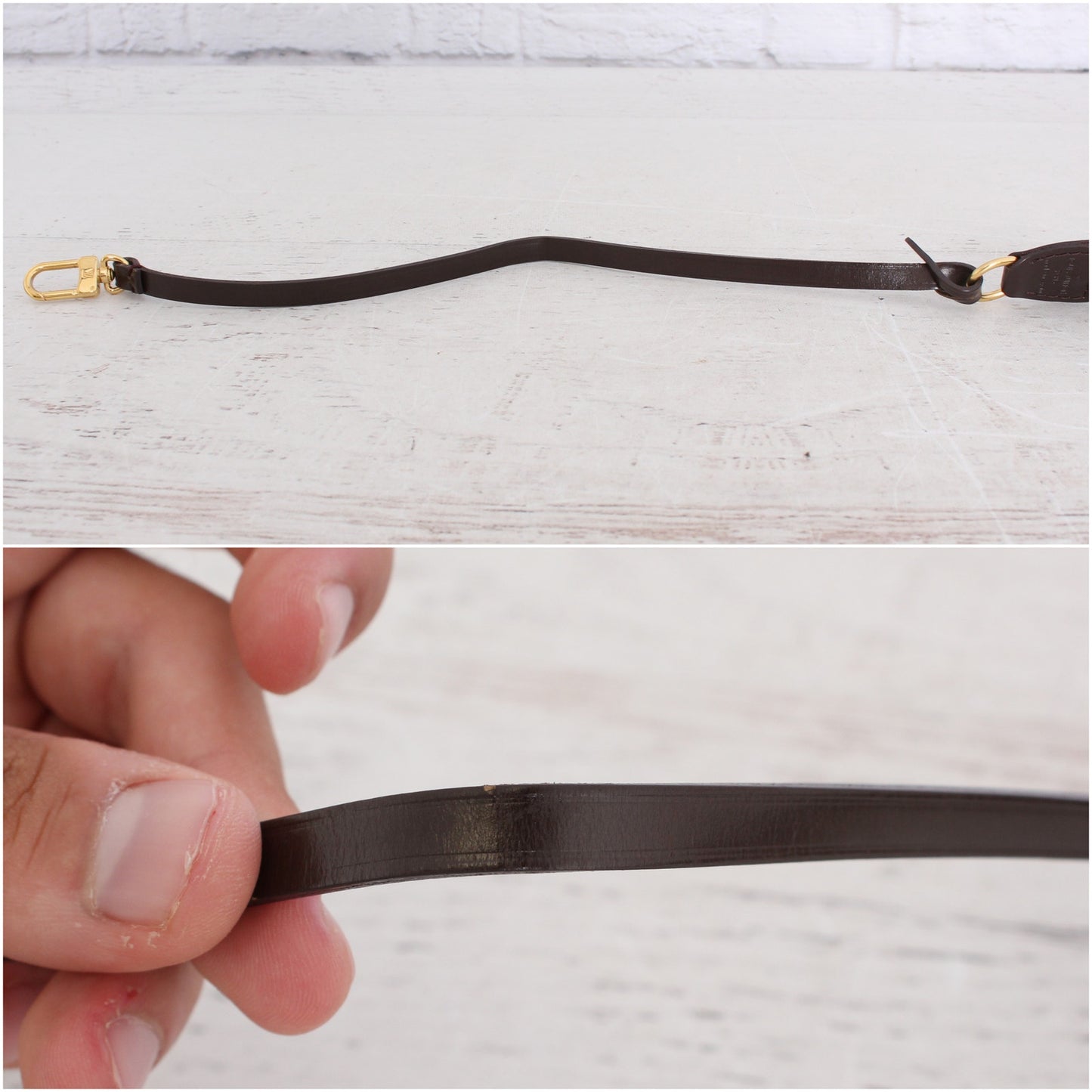 Louis Vuitton Pochette Accessoires Damier Ebene Shoulder Bag & Clutch