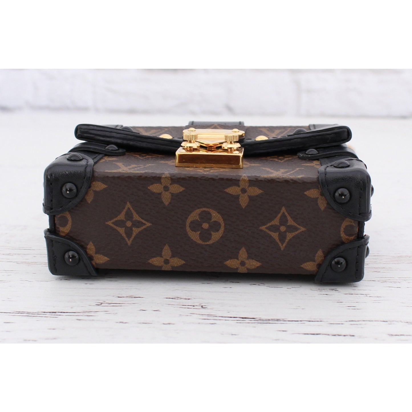Louis Vuitton Essential Trunk Mini Monogram Crossbody Messenger Women