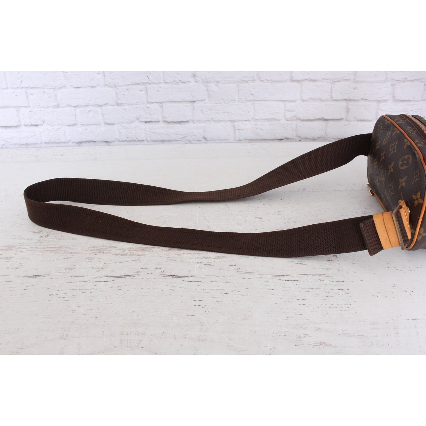 Louis Vuitton Pochette Gange Monogram Bumbag Belt Waist Crossbody Pouch