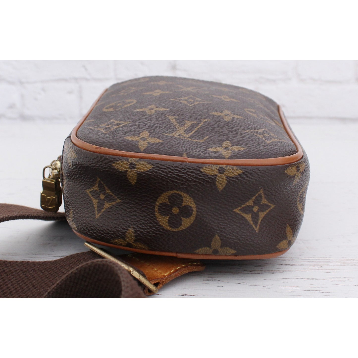Louis Vuitton Pochette Gange Monogram Bumbag Belt Waist Crossbody Pouch