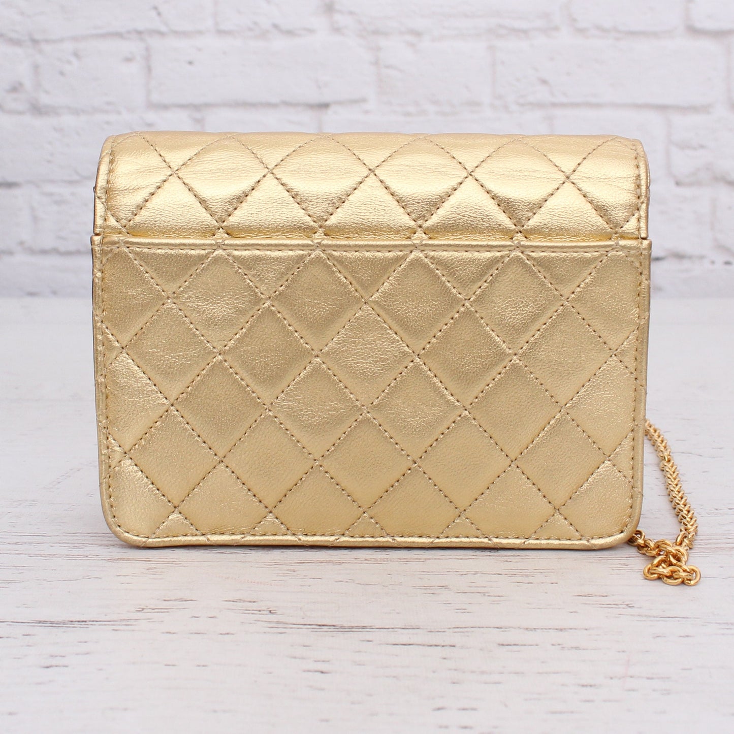 Chanel Half Flap Hold Lambskin Leather Shoulder and Crossbody Purse A4662
