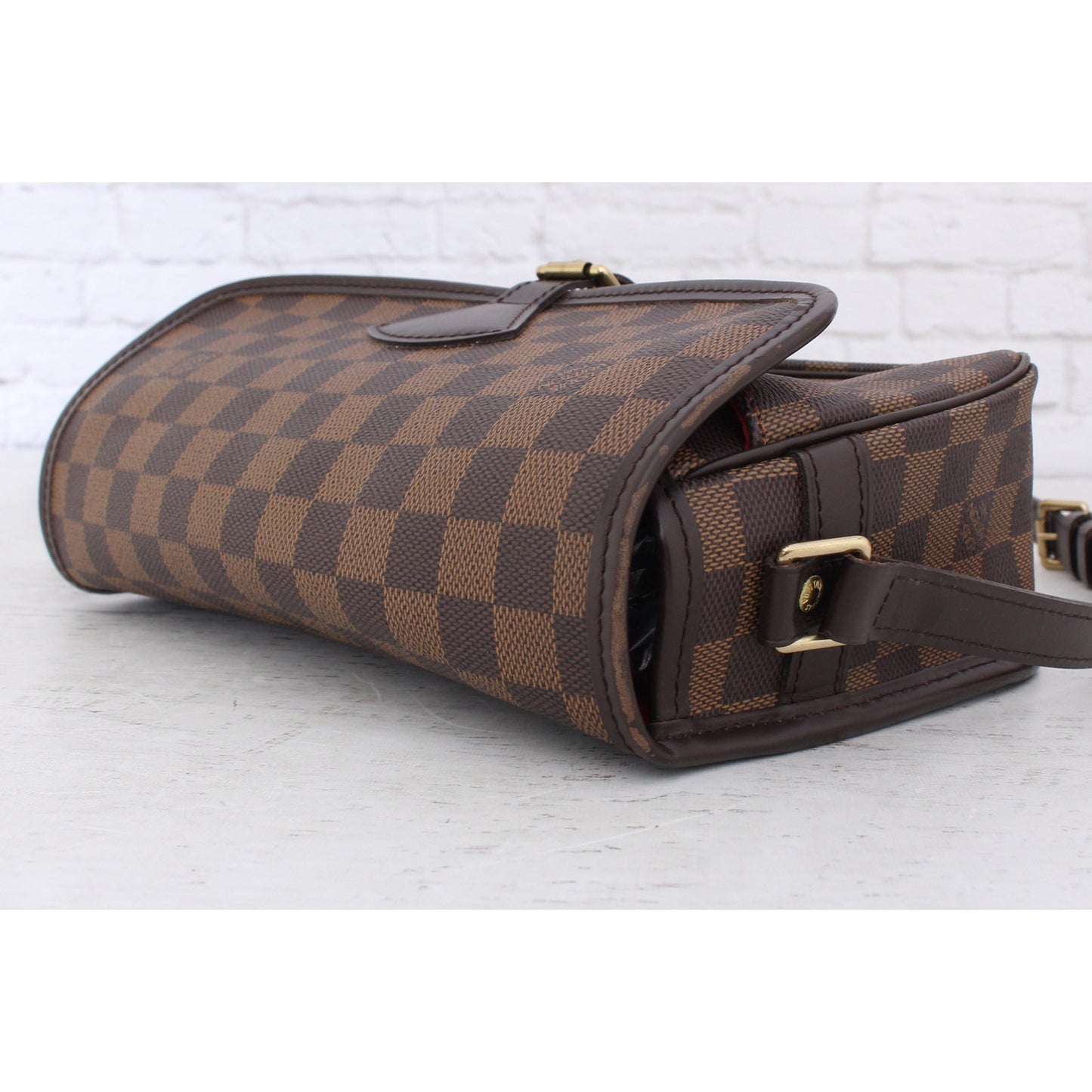 Louis Vuitton Sologne Damier Ebene Purse Crossbody