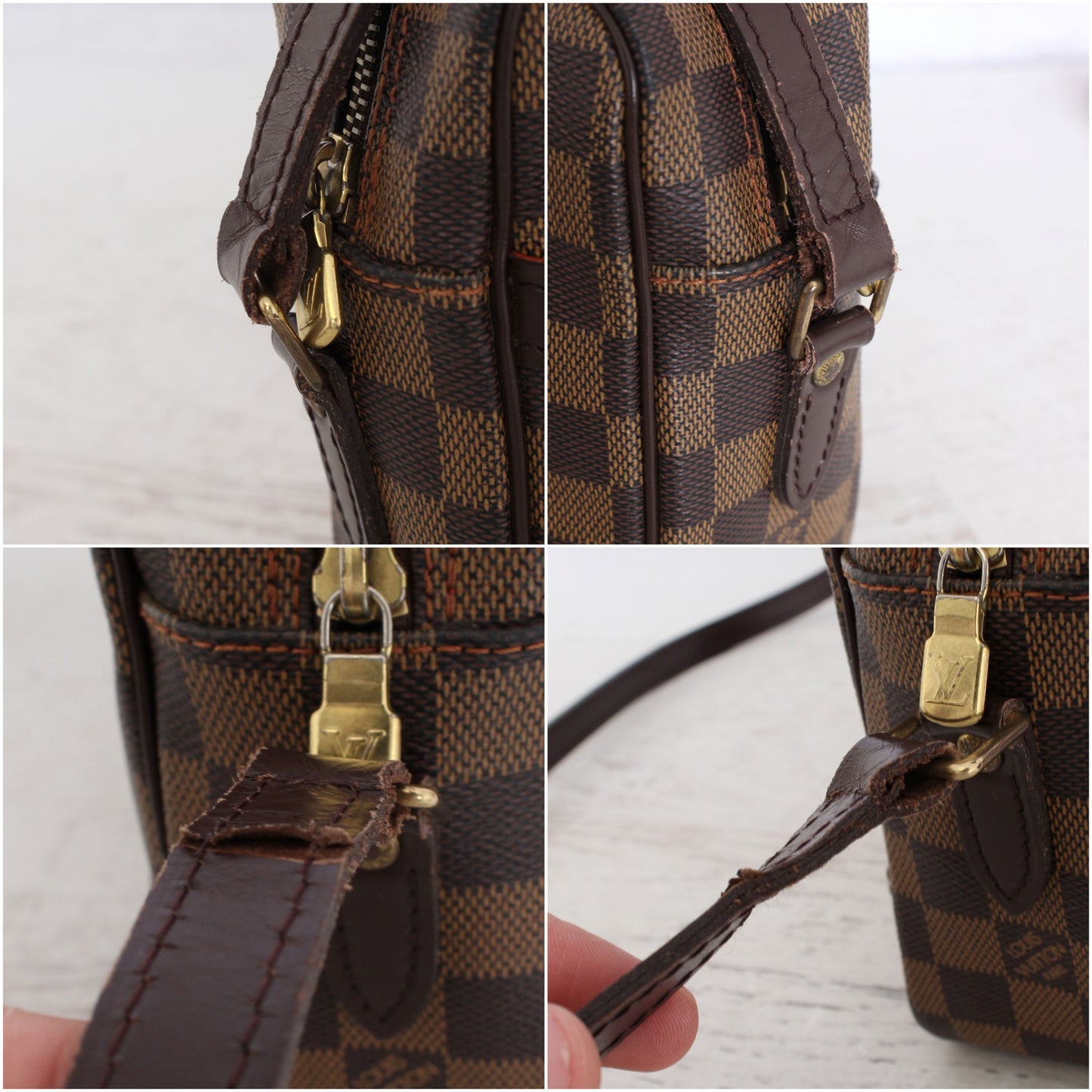 Louis Vuitton Trocadero 27 MM Damier Ebene Crossbody