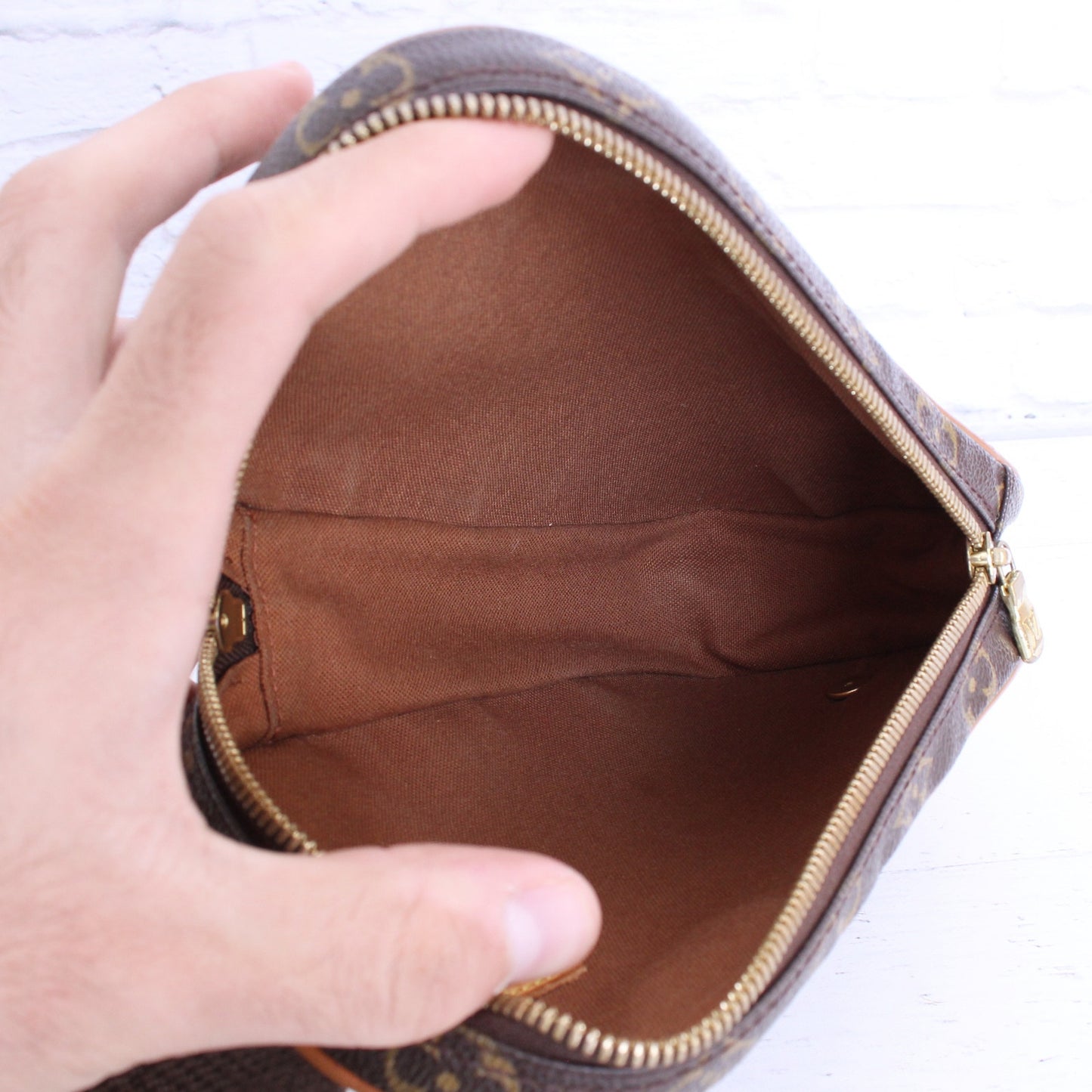 Louis Vuitton Pochette Gange Monogram Bumbag Belt Waist Crossbody Pouch