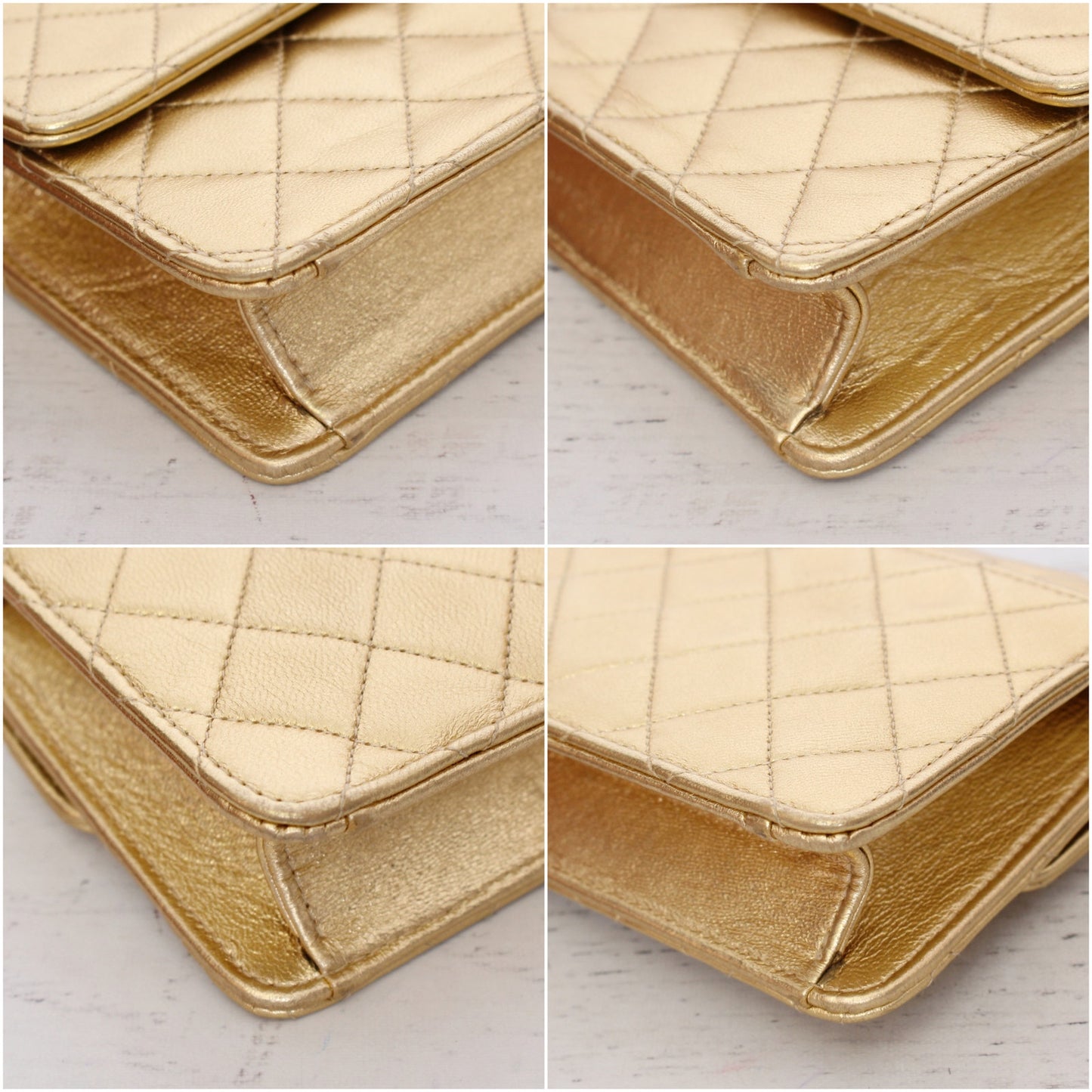Chanel Half Flap Hold Lambskin Leather Shoulder and Crossbody Purse A4662