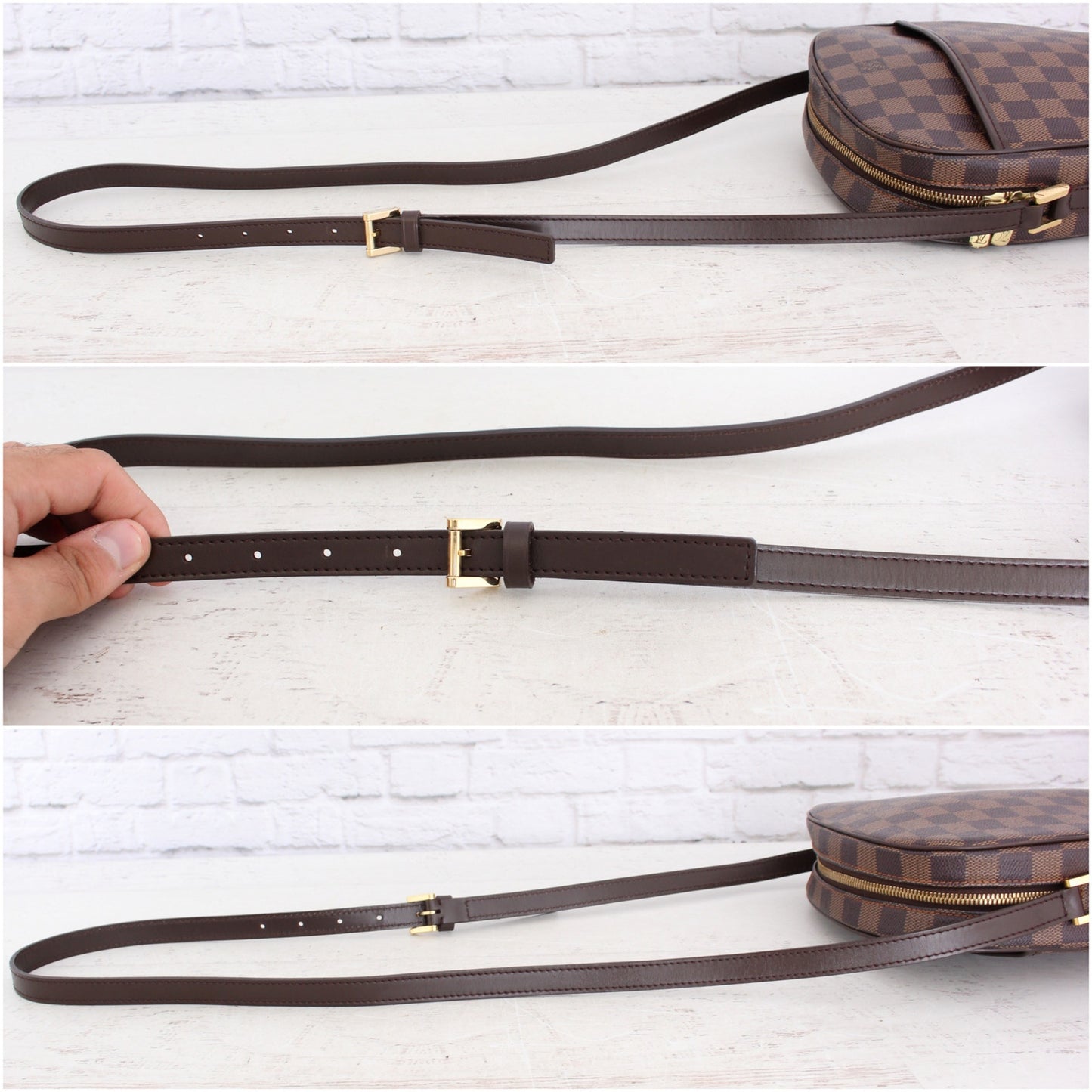 Louis Vuitton Ipanema PM Damier Ebene Crossbody