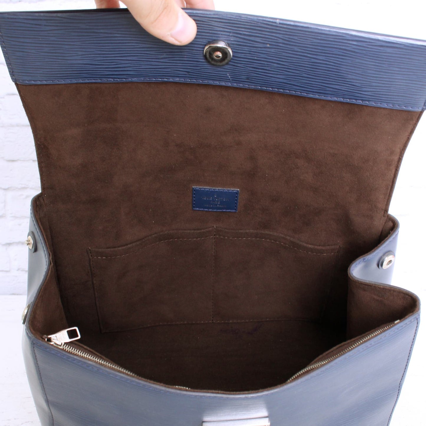Louis Vuitton Cluny Indigo Epi Crossbody