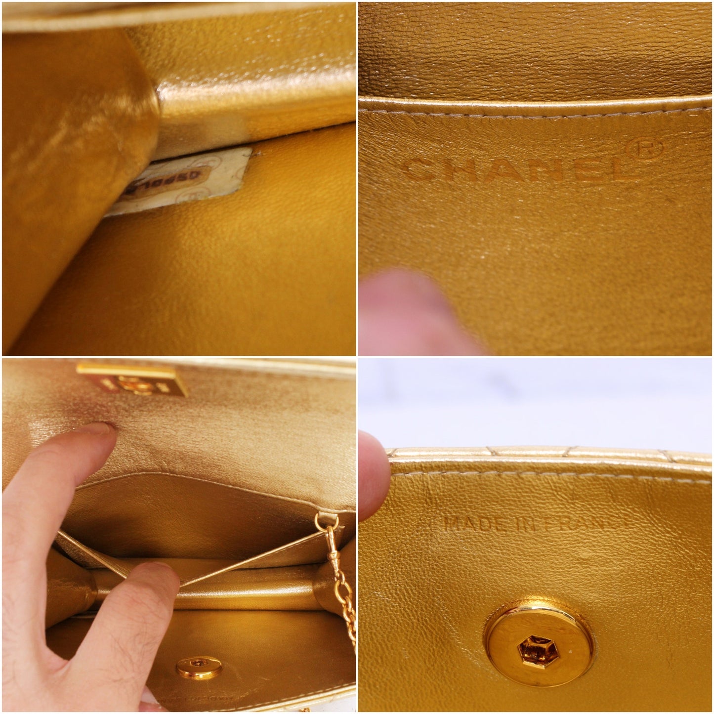 Chanel Half Flap Hold Lambskin Leather Shoulder and Crossbody Purse A4662