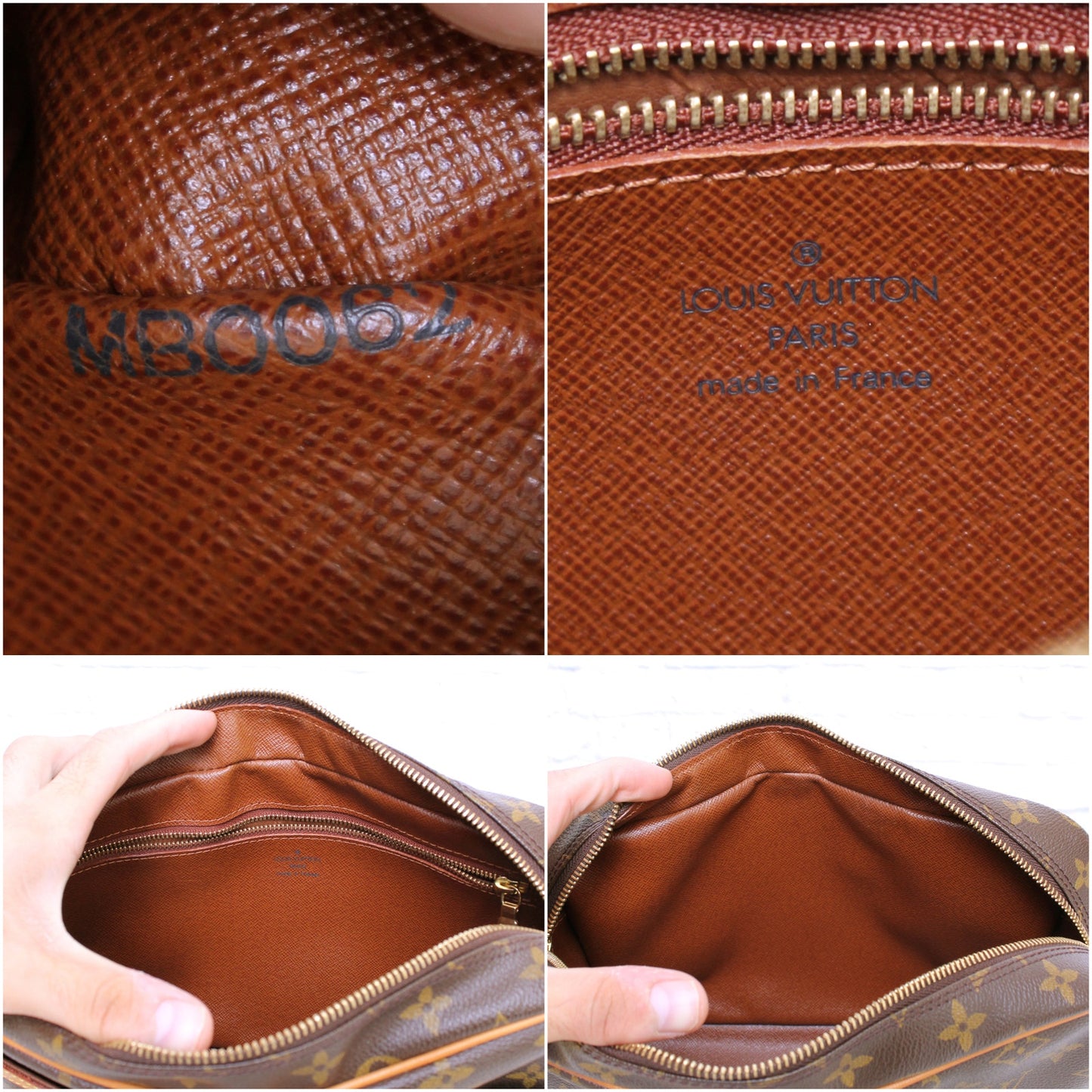 Louis Vuitton Trocadero 27 MM Monogram Crossbody Shoulder LV Handbag Purse A5186