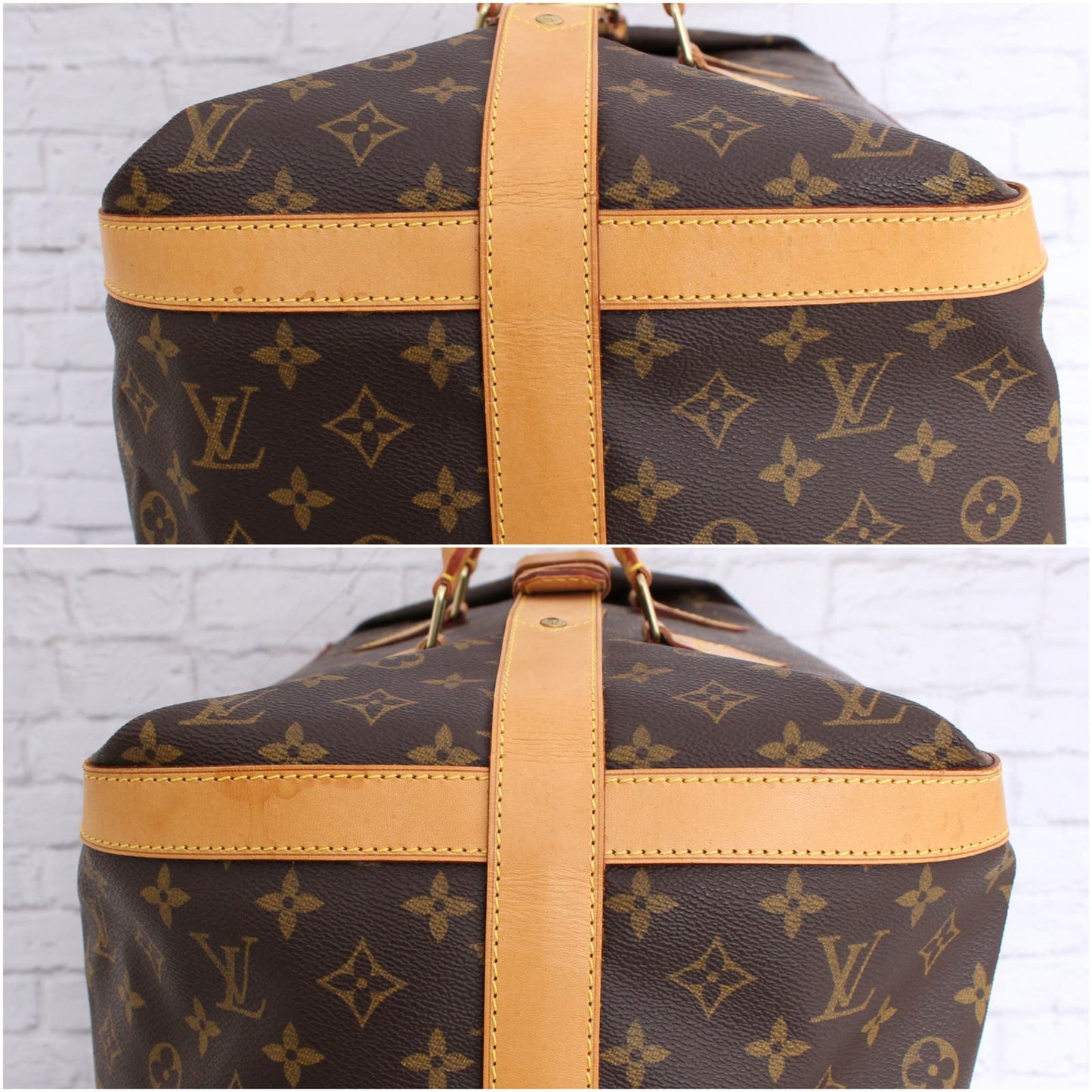 Louis Vuitton Cruiser 50 Monogram Satchel Chest Bag