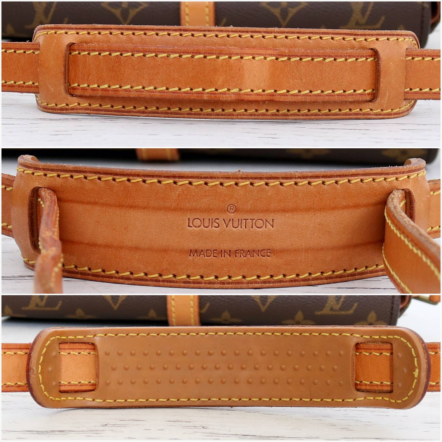 Louis Vuitton Chantilly MM Crossbody Bag Purse Messenger Monogram LV