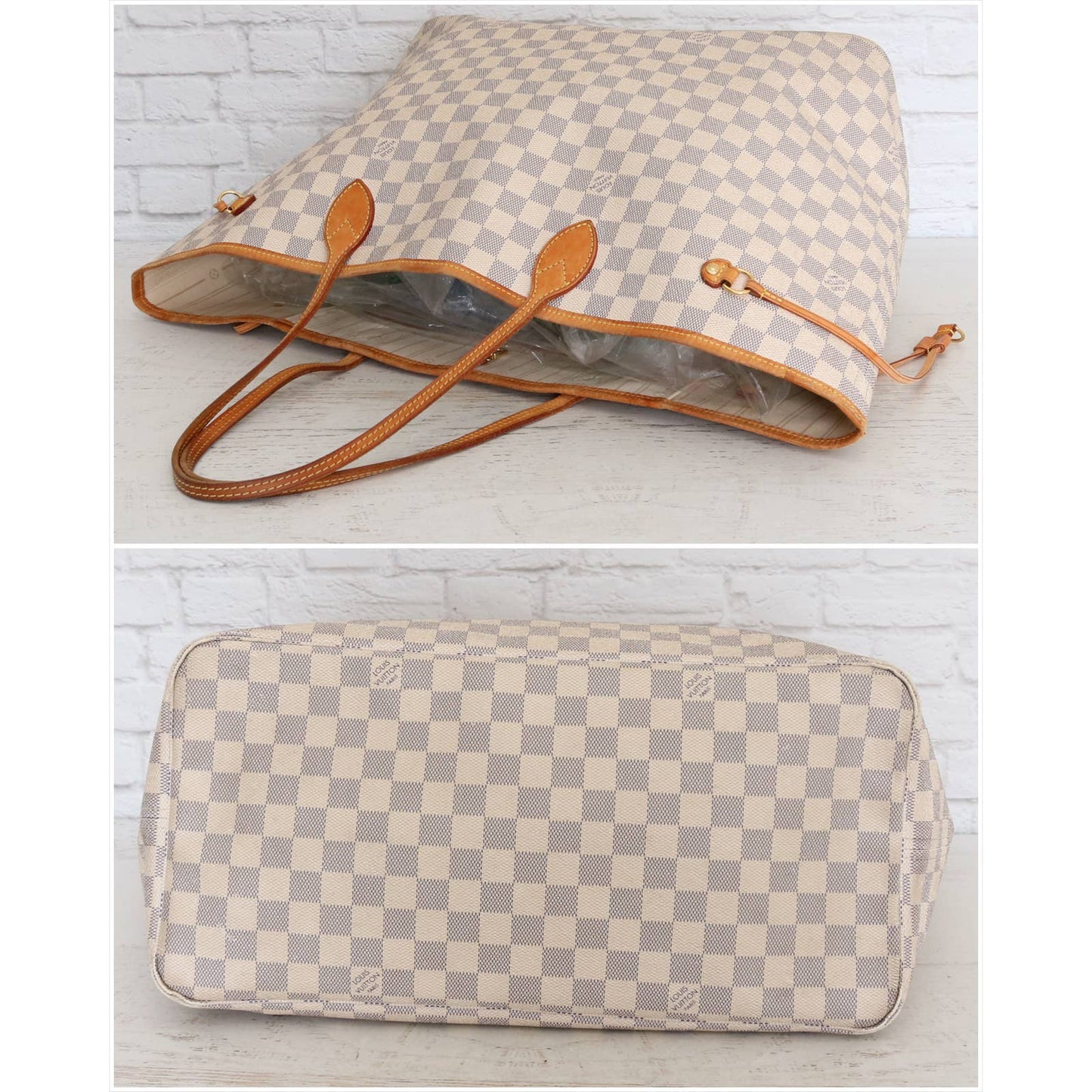 Louis Vuitton Neverfull GM Damier Azur Large Tote