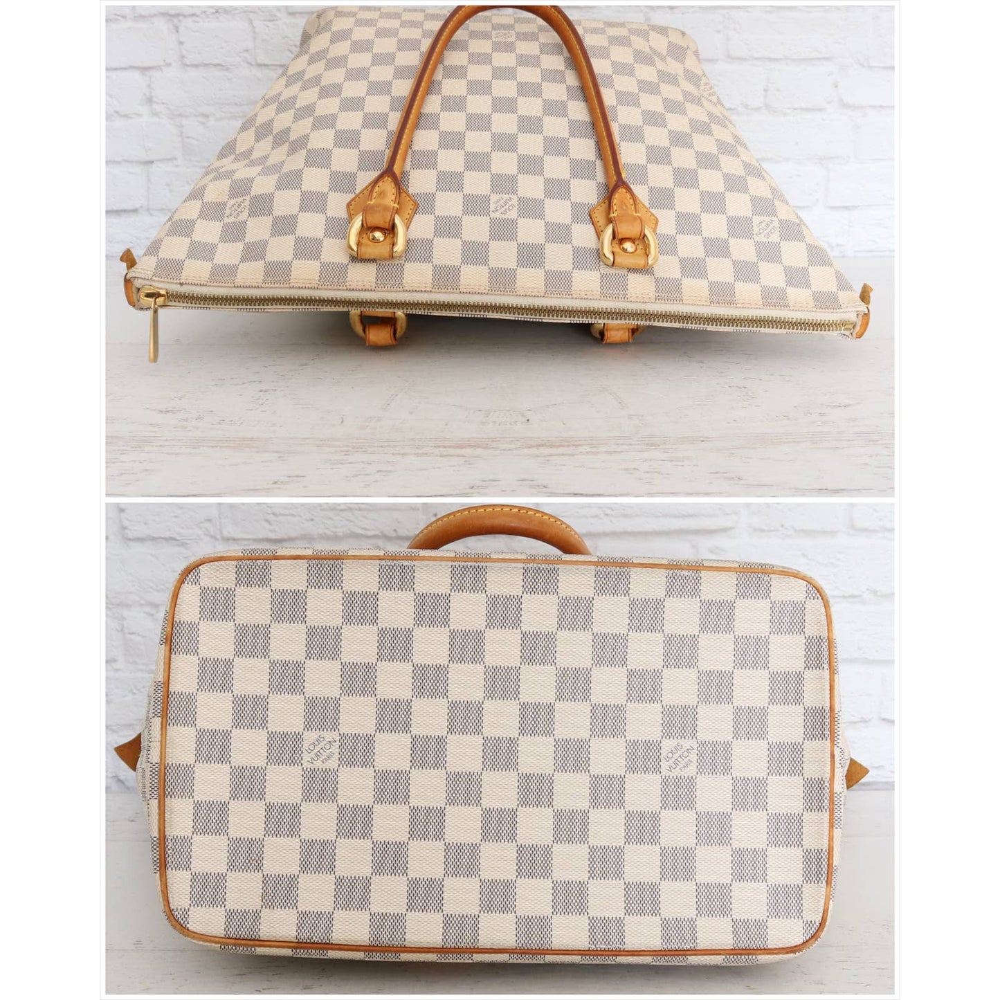 Louis Vuitton Saleya MM Damier Azur Tote