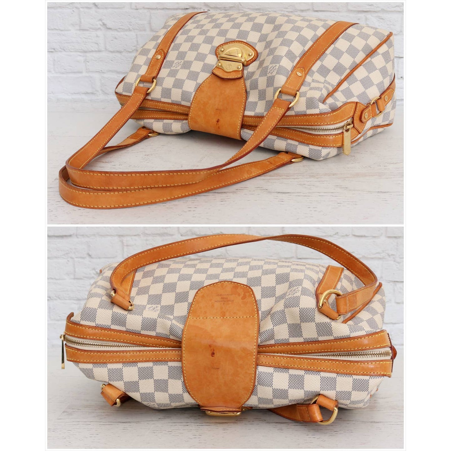 Louis Vuitton Stresa PM Damier Azur Shoulder Bag