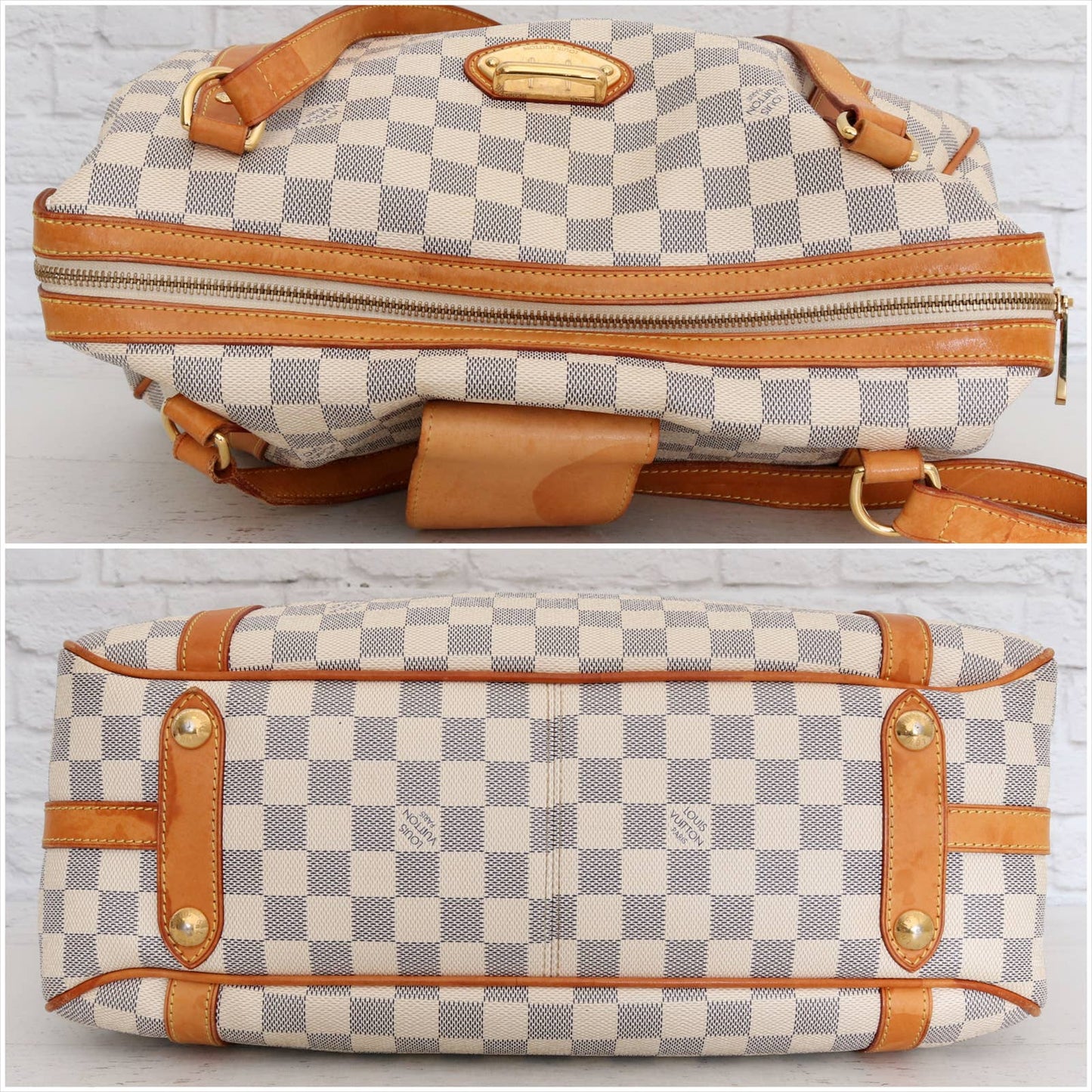 Louis Vuitton Stresa PM Damier Azur Shoulder Bag