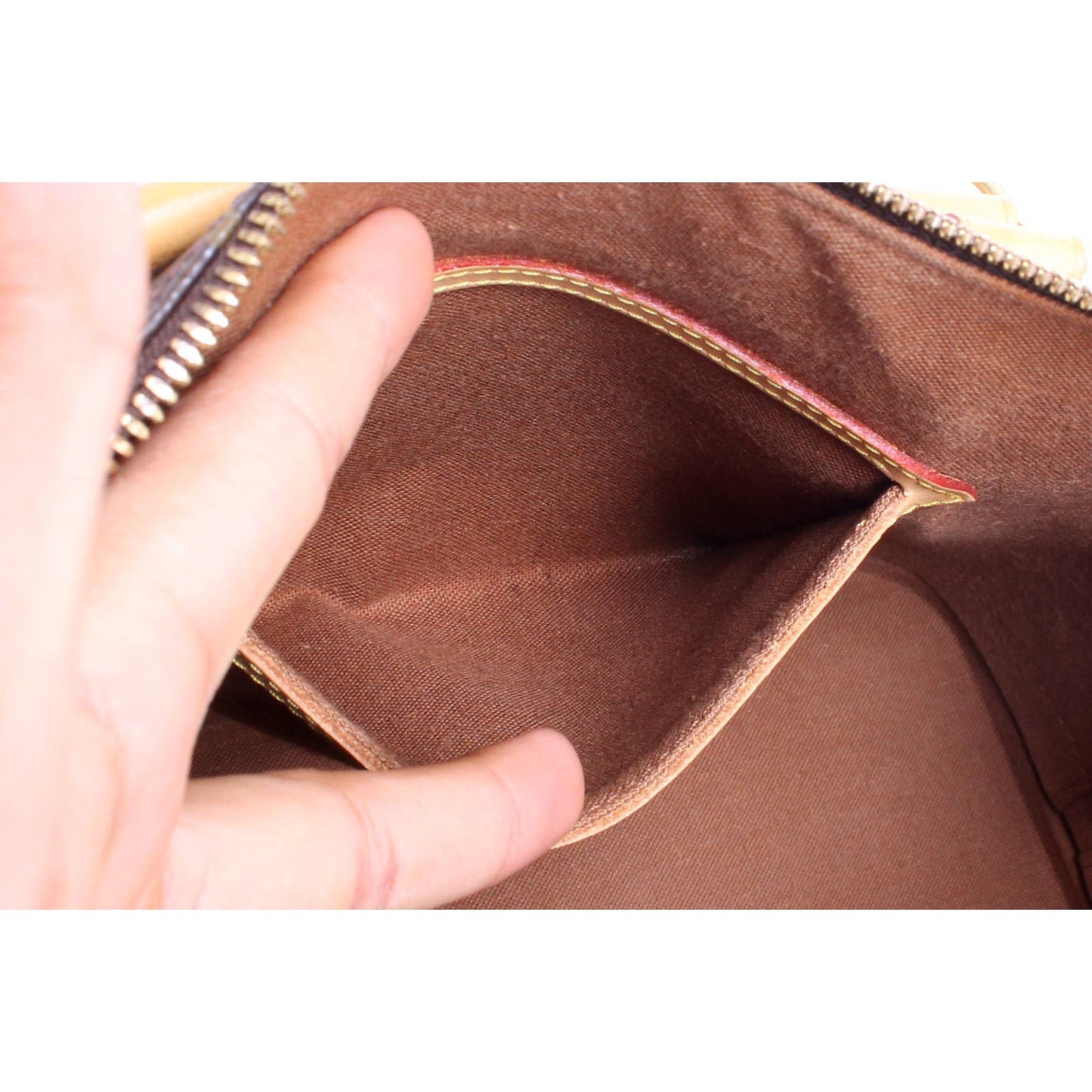 Louis Vuitton Alma MM Monogram Satchel