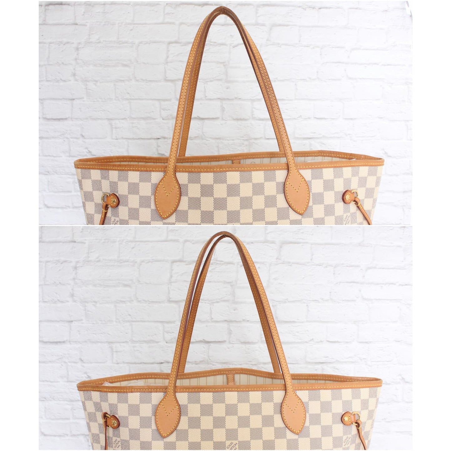 Louis Vuitton Neverfull MM Damier Azur Tote