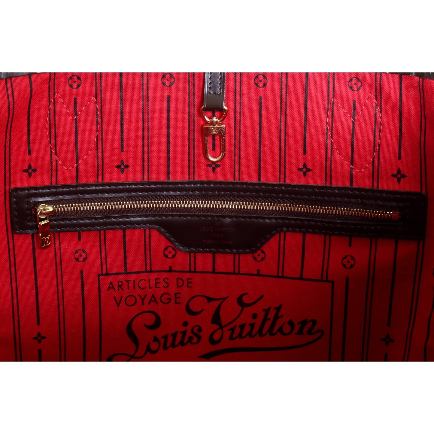 Louis Vuitton Neverfull GM Damier Ebene Tote