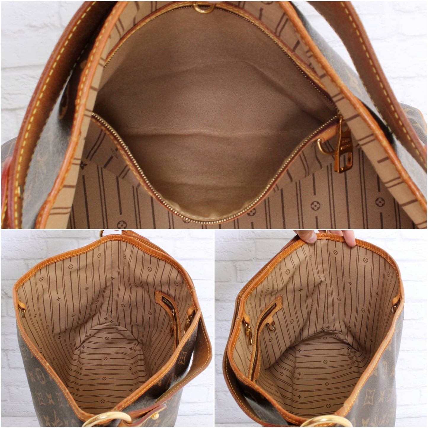 Louis Vuitton Delightful MM Monogram Tote