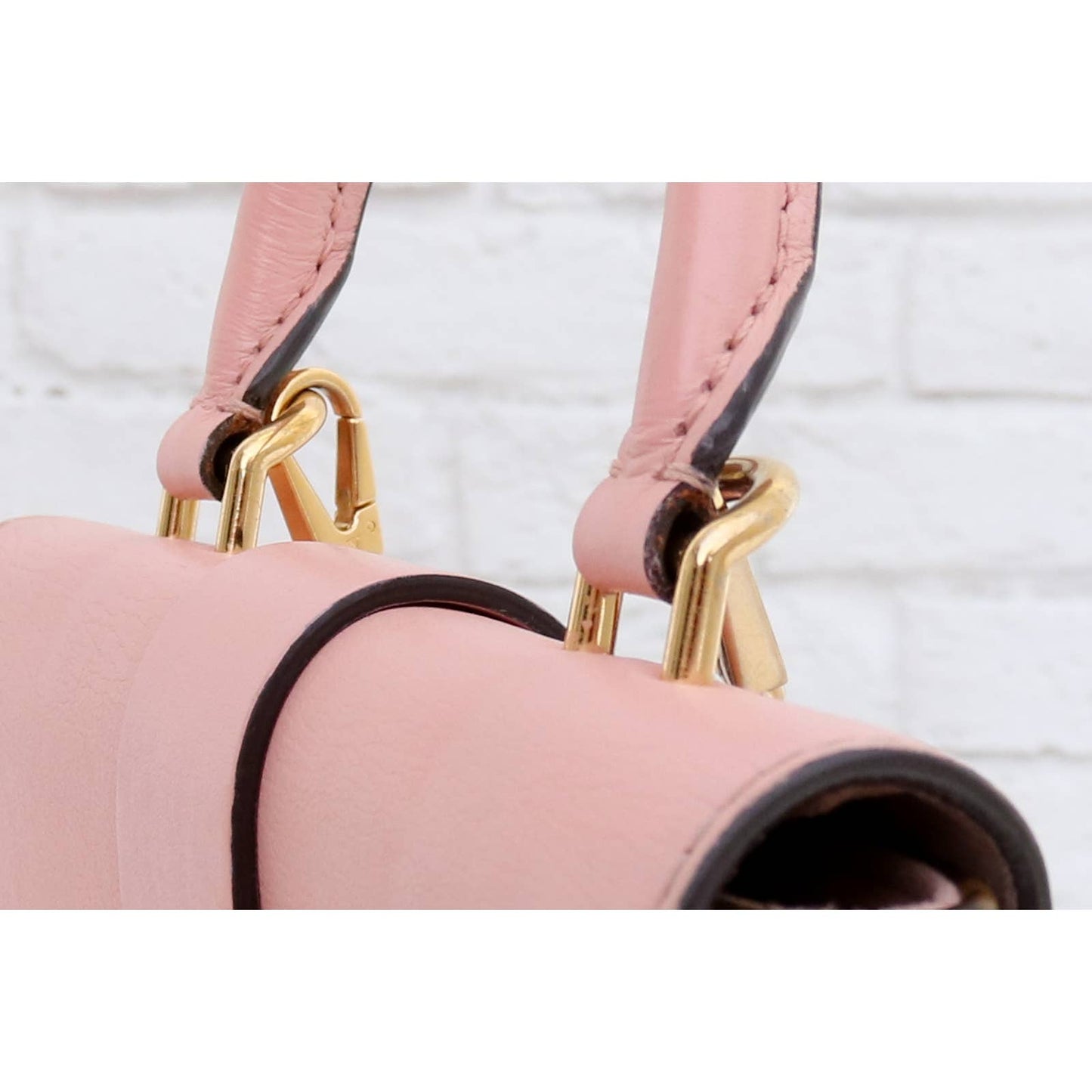 Louis Vuitton Locky BB Rose Poudre Monogram Crossbody Pink Trim