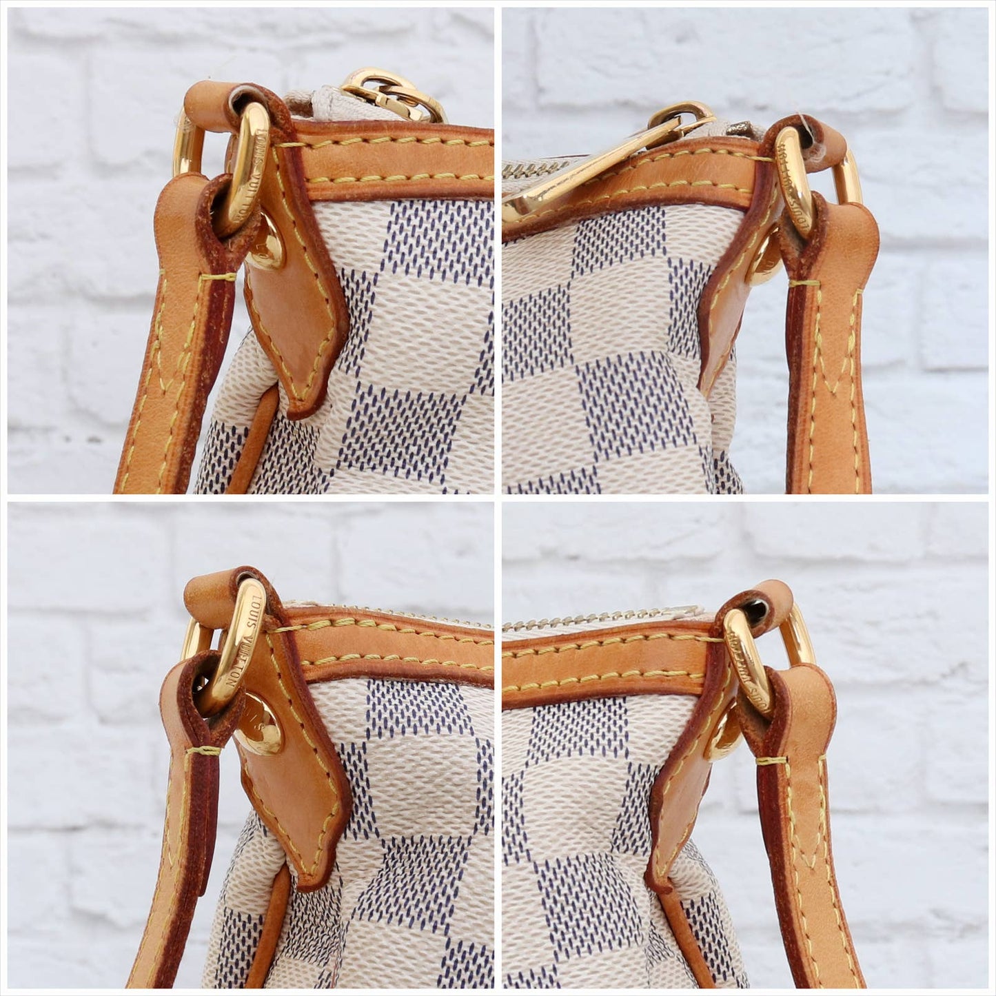 Louis Vuitton Siracusa PM Damier Azur Crossbody