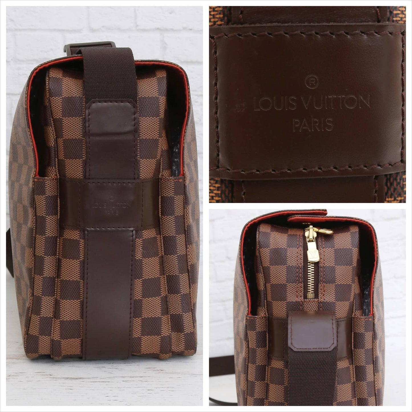 Louis Vuitton Naviglio Damier Ebene Crossbody