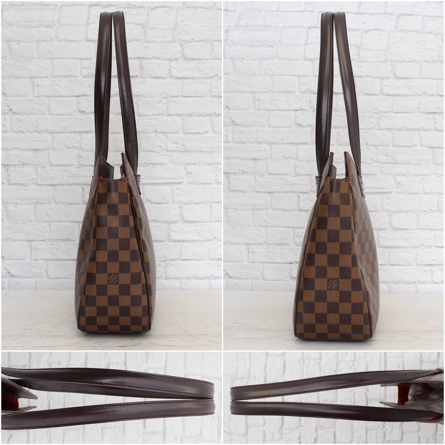 Louis Vuitton Parioli PM Damier Ebene Tote