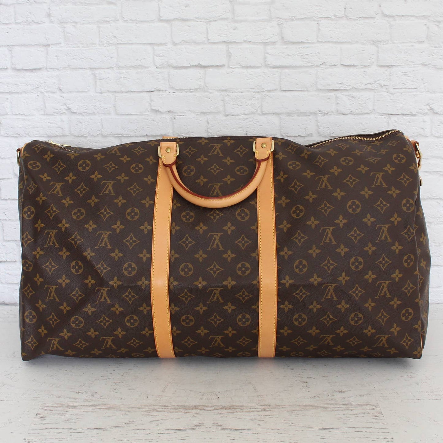 Louis Vuitton Keepall 60 Bandouliere Monogram Duffle
