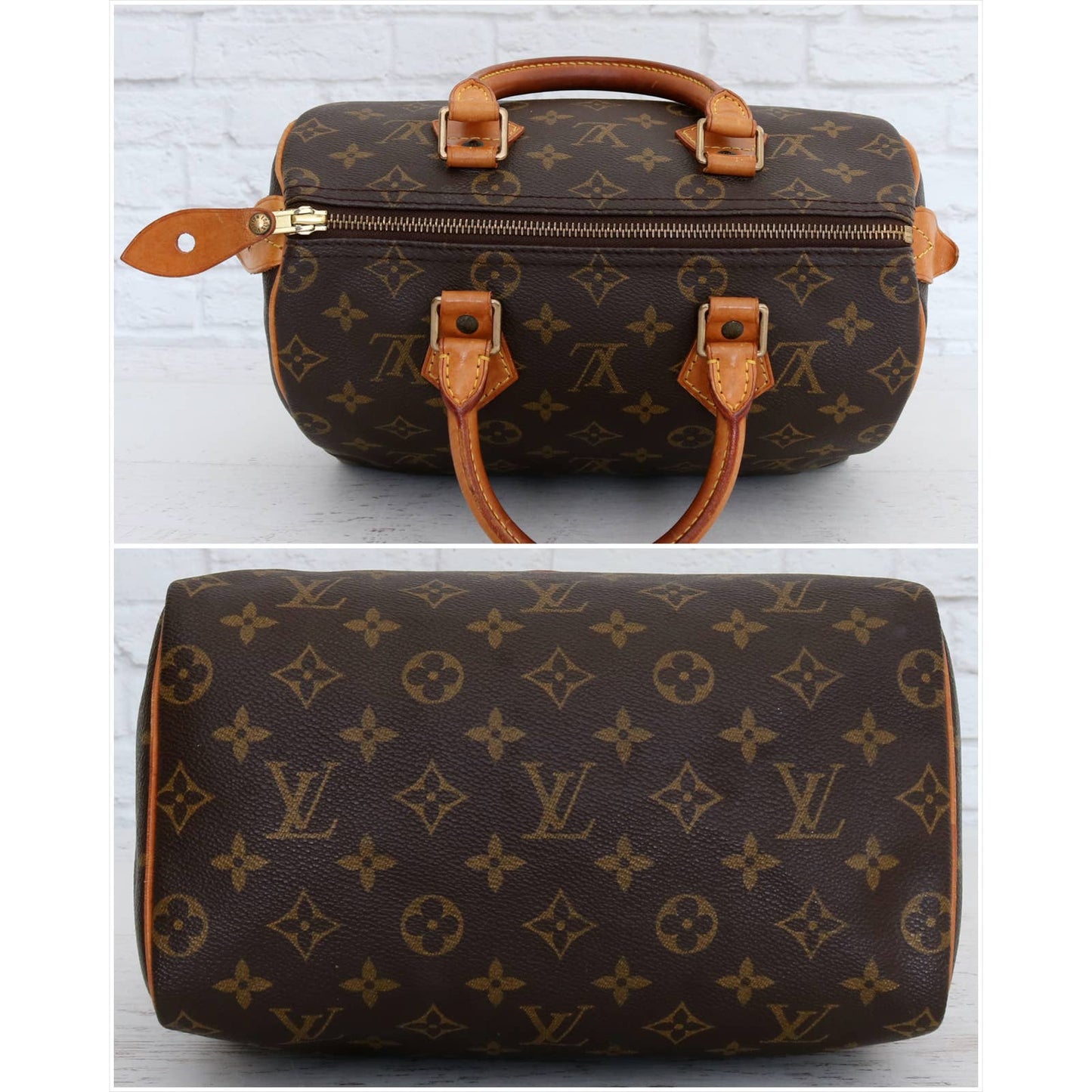 Louis Vuitton Speedy 25 Monogram Small Satchel