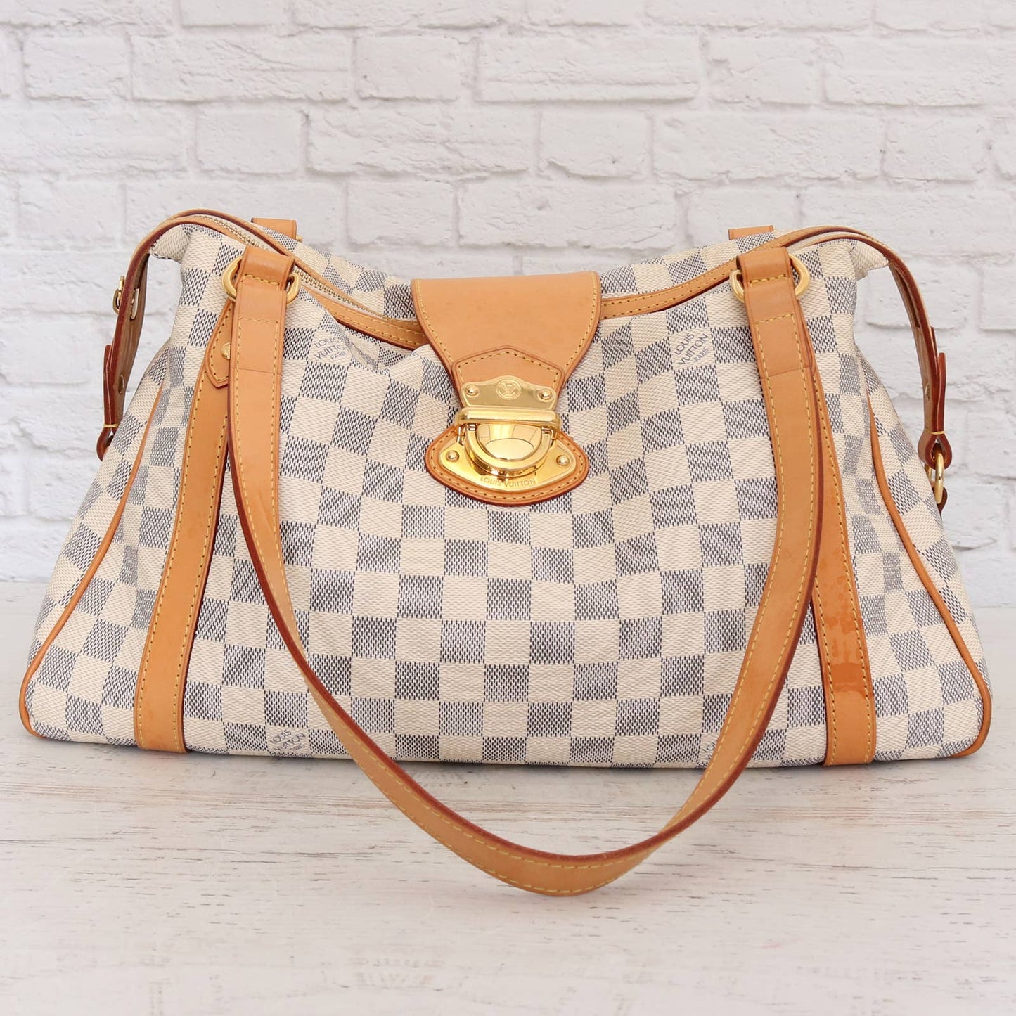 Louis Vuitton Stresa PM Damier Azur Shoulder Bag