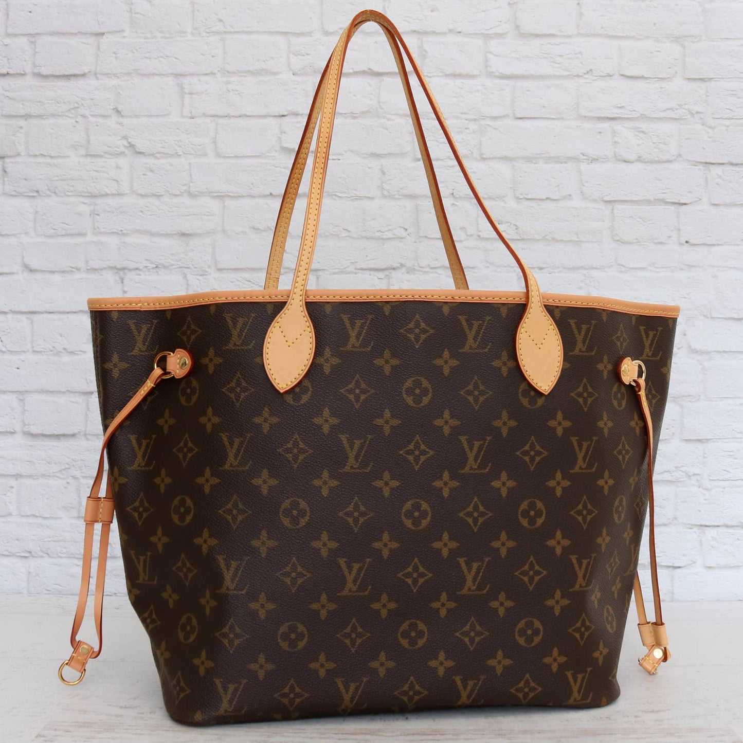 Louis Vuitton Neverfull MM Monogram Tote PRISTINE Shoulder Bag Brown Purse LV
