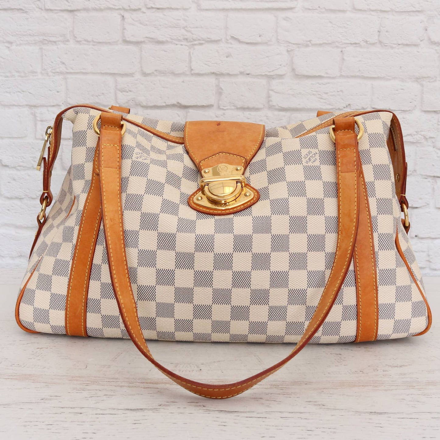 Louis Vuitton Stresa PM Damier Azur Shoulder Bag