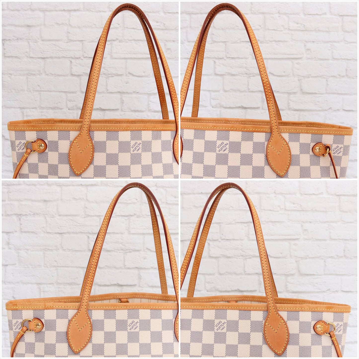 Louis Vuitton Neverfull PM Damier Azur Small Tote