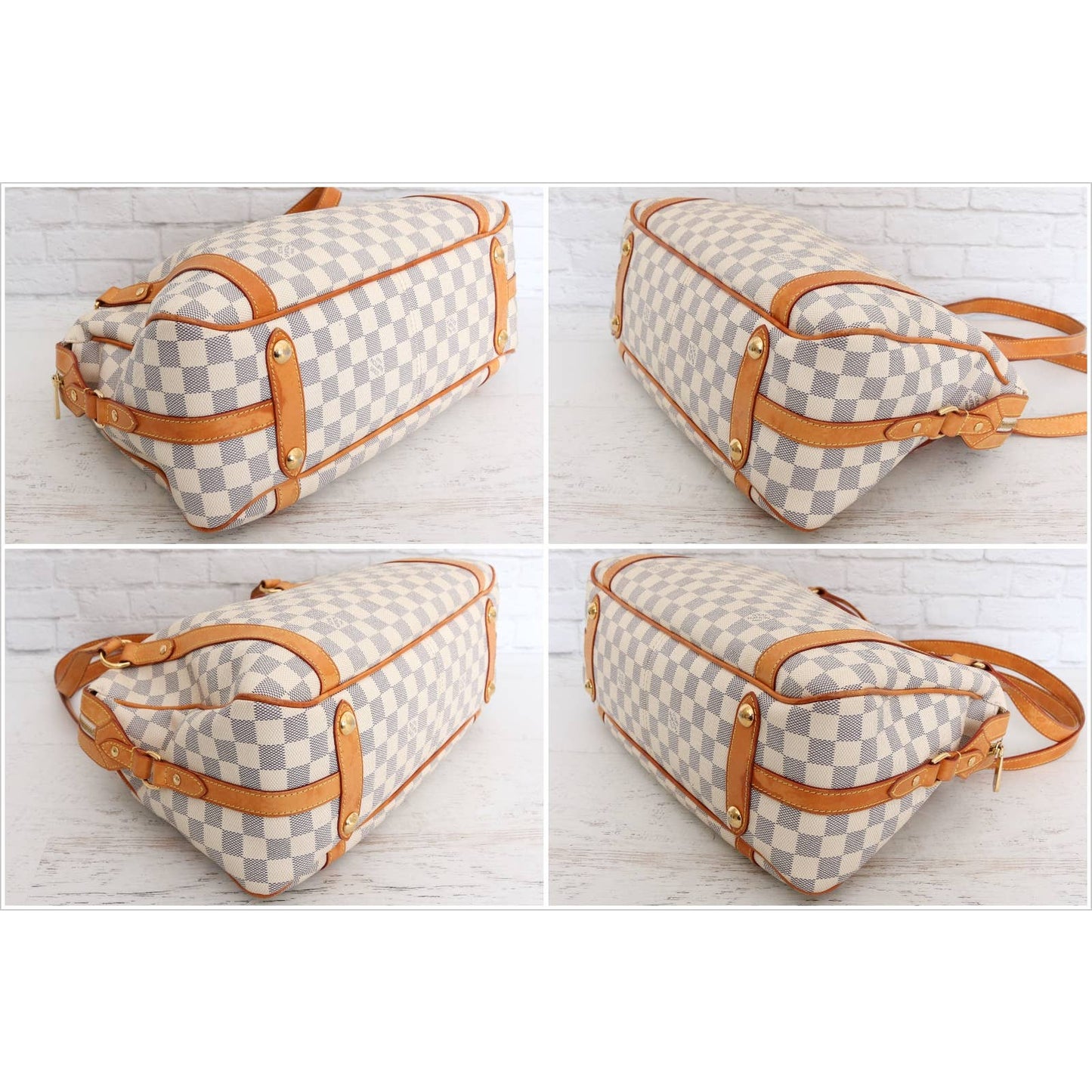 Louis Vuitton Stresa PM Damier Azur Shoulder Bag