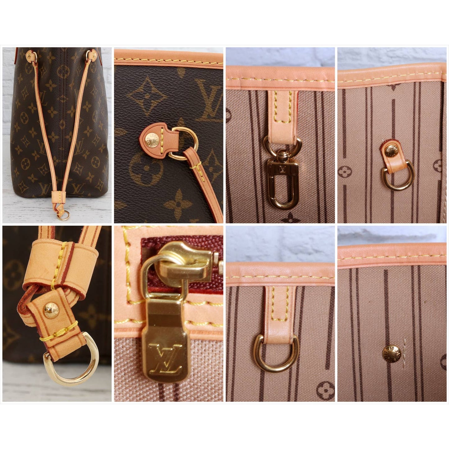 Louis Vuitton Neverfull MM Monogram Tote PRISTINE Shoulder Bag Brown Purse LV