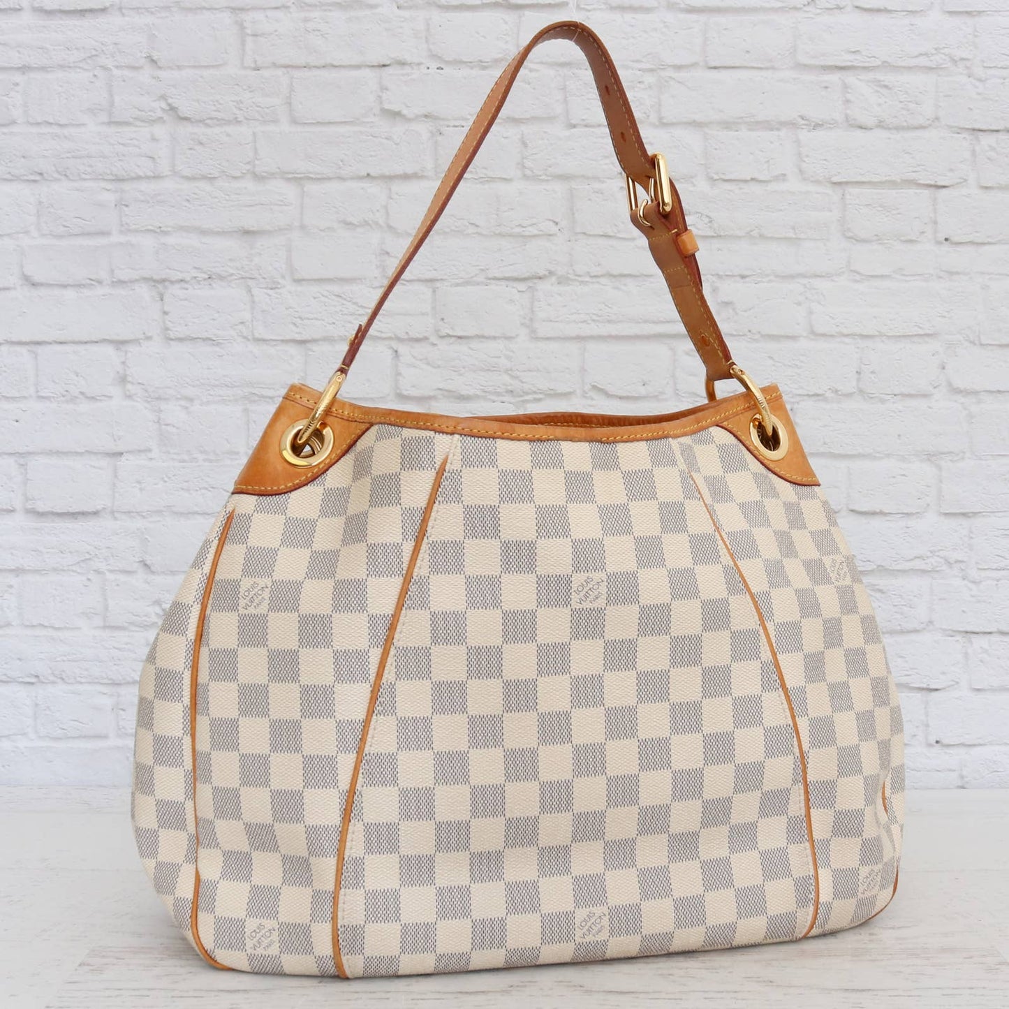 Louis Vuitton Galliera PM Damier Azur Shoulder Bag