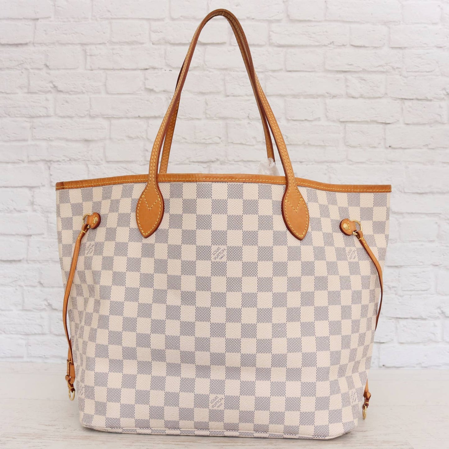 Louis Vuitton Neverfull MM Damier Azur Tote