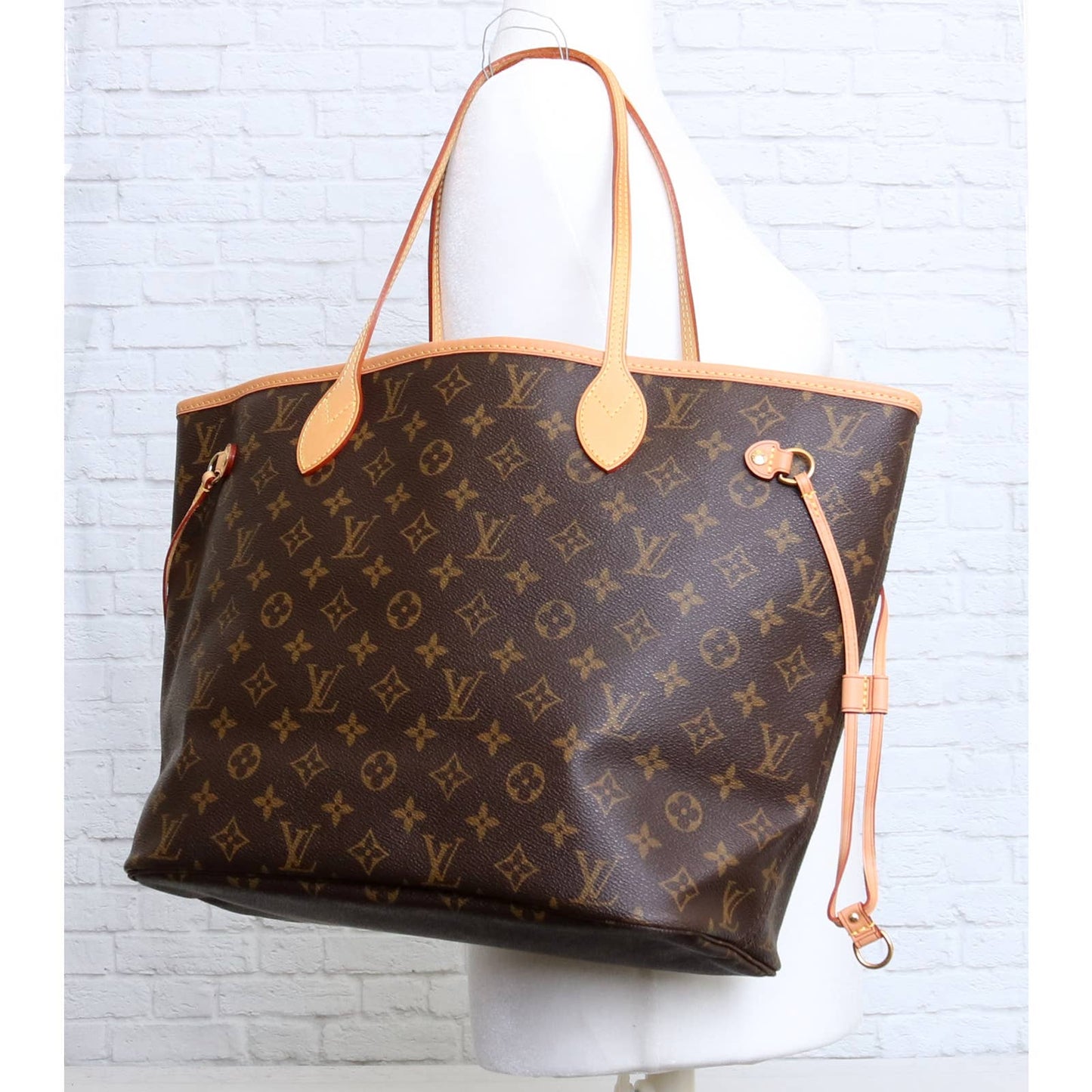 Louis Vuitton Neverfull MM Monogram Tote PRISTINE Shoulder Bag Brown Purse LV