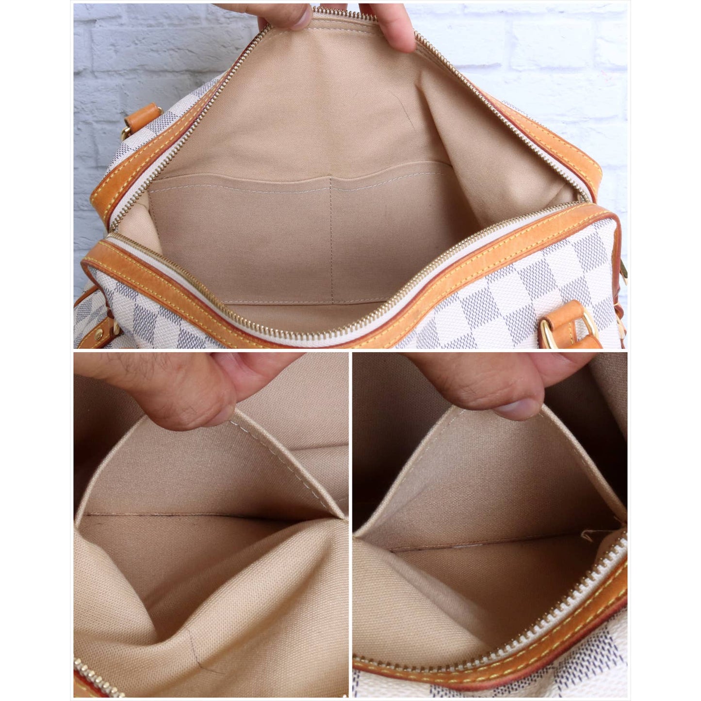 Louis Vuitton Stresa PM Damier Azur Shoulder Bag