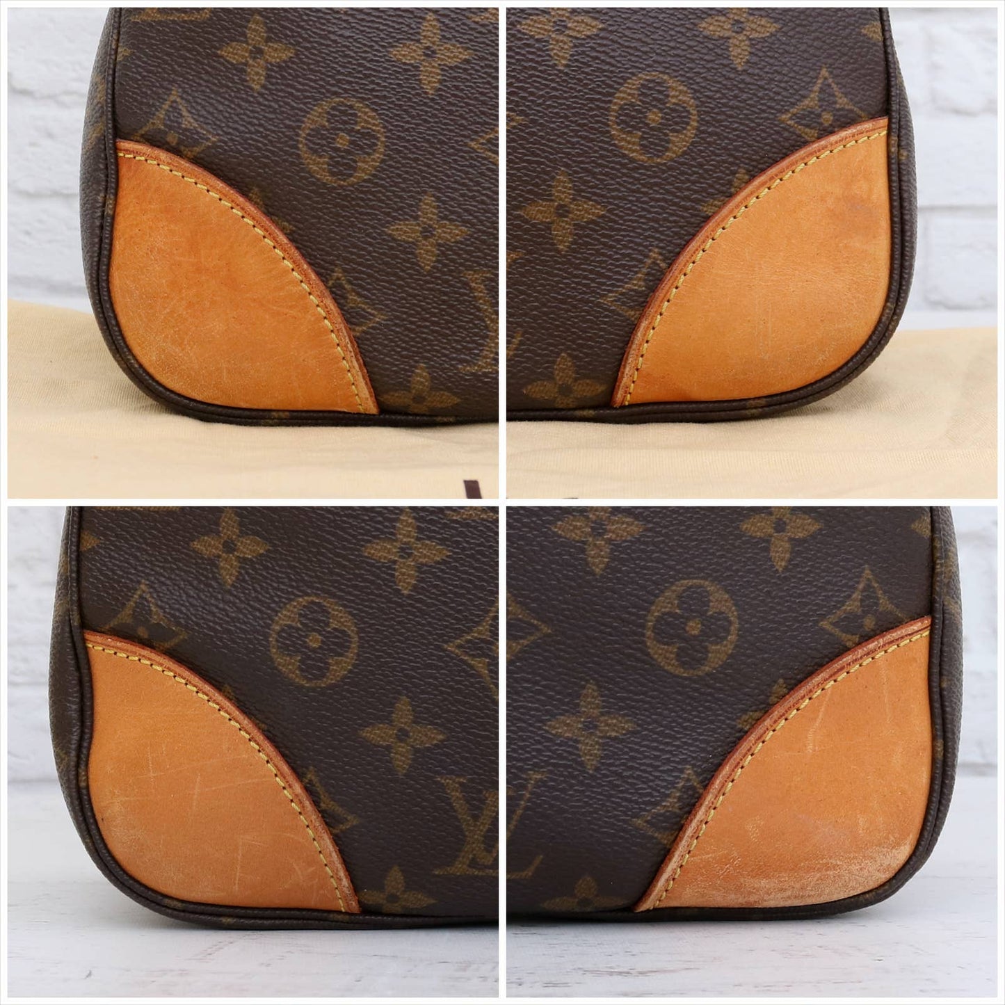 Louis Vuitton Boulogne 35 Monogram Shoulder Bag
