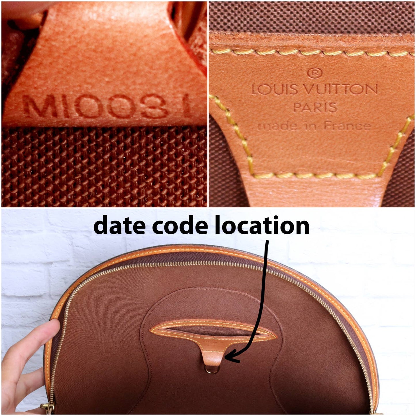 Louis Vuitton Ellipse MM Monogram Satchel