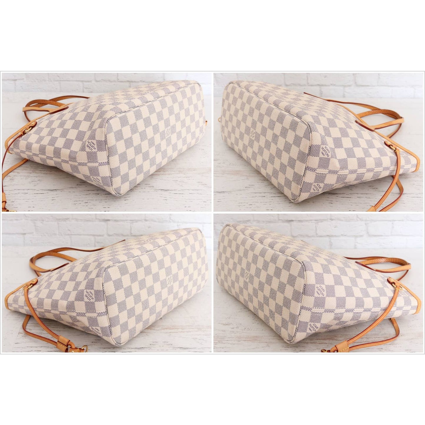 Louis Vuitton Neverfull PM Damier Azur Small Tote