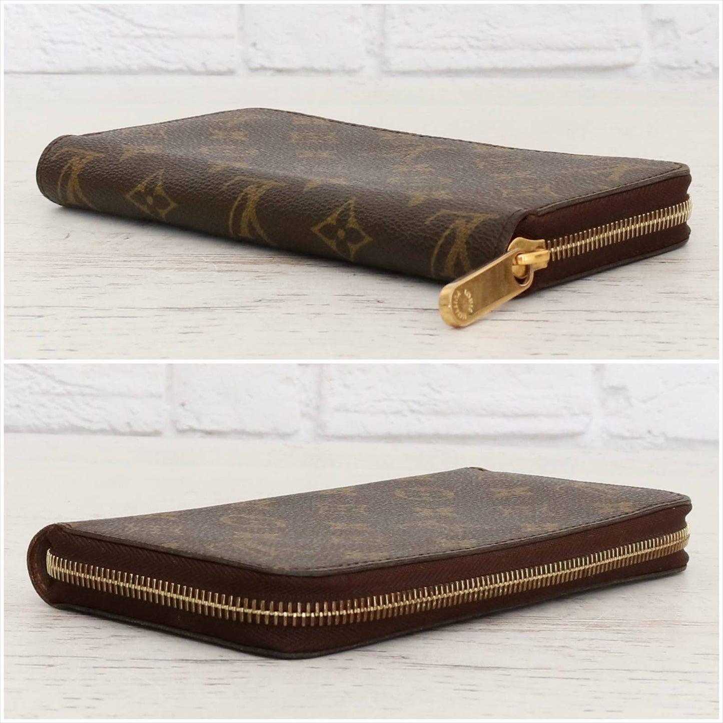 Louis Vuitton Zippy Wallet Monogram Brown