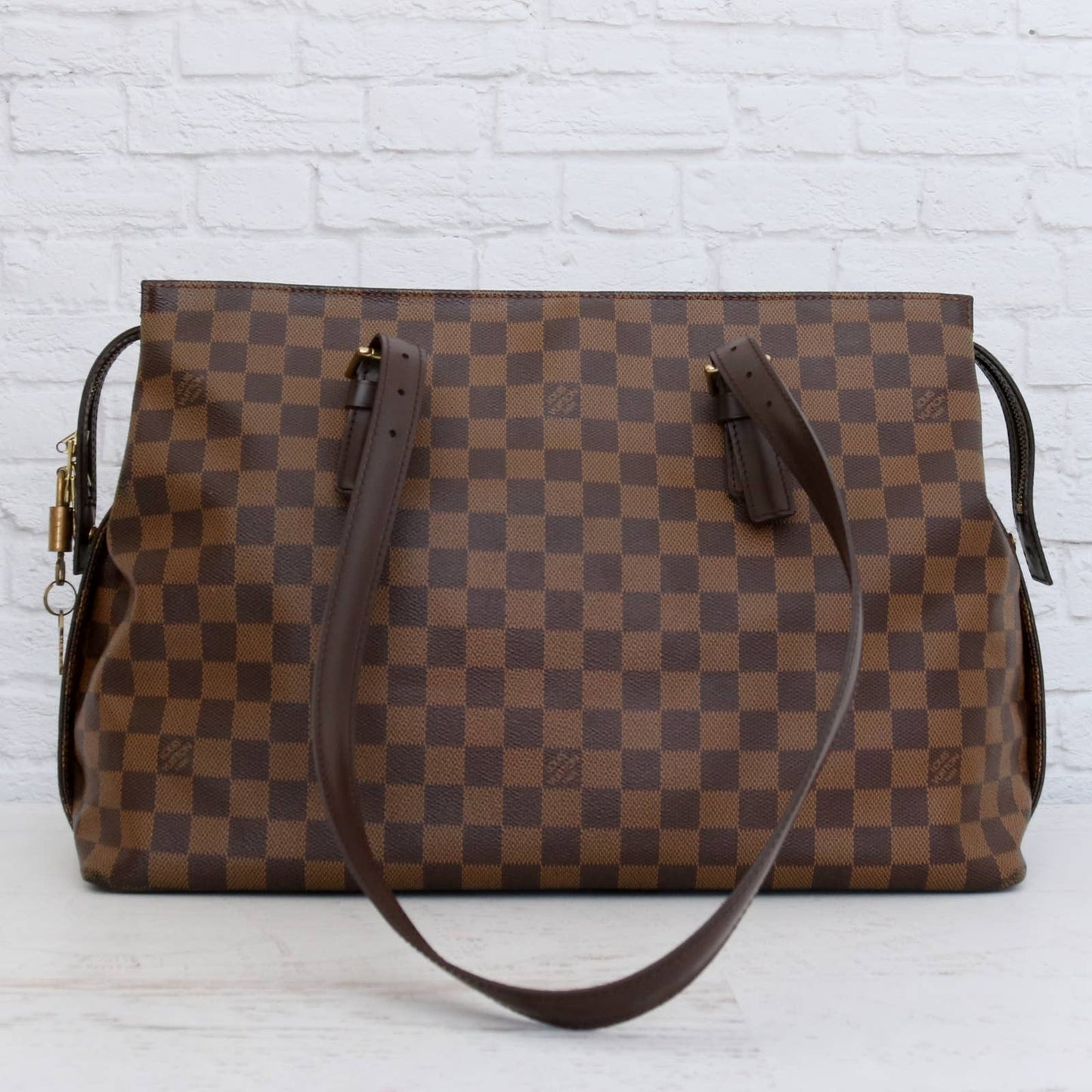 Louis Vuitton Chelsea Damier Ebene Shoulder Bag