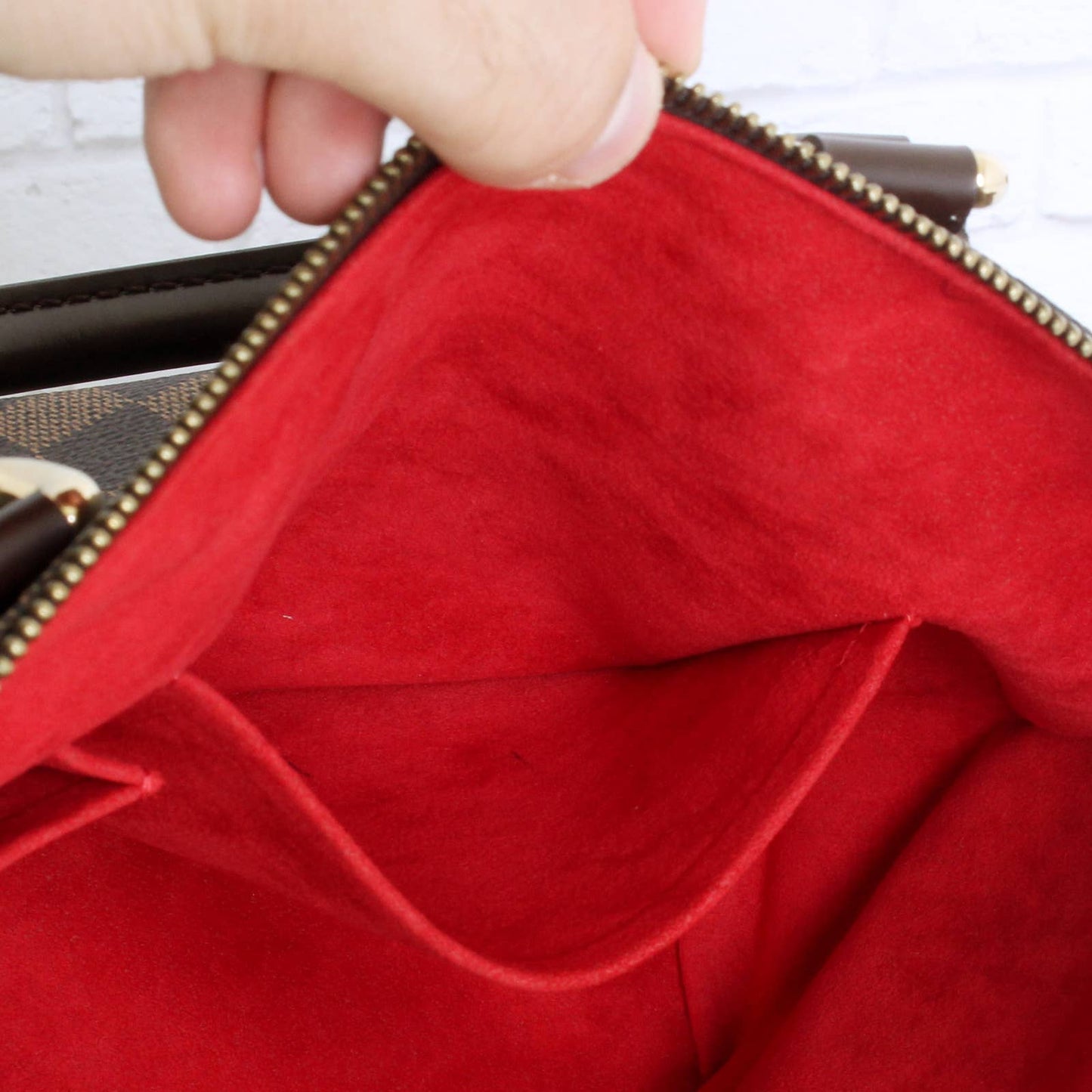 Louis Vuitton Saleya PM Tote Damier Ebene Small Bag