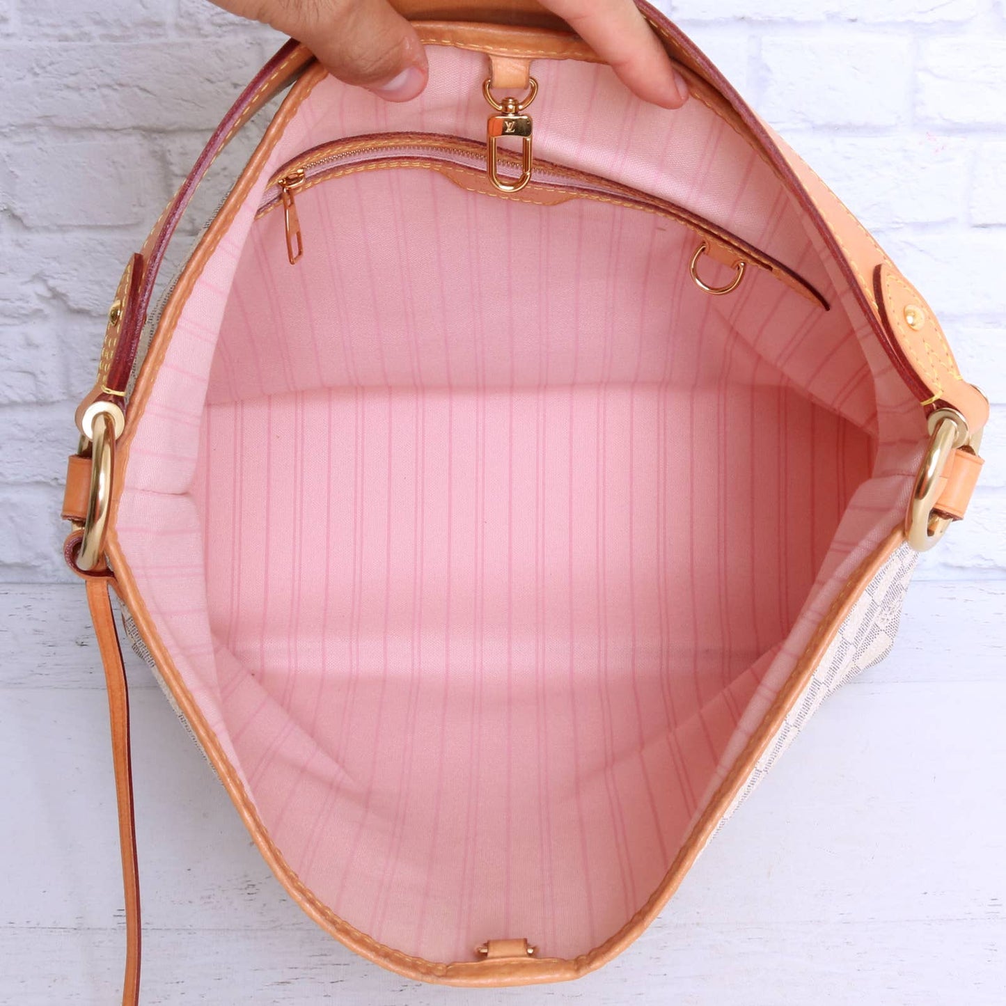 Louis Vuitton Delightful PM Damier Azur Tote