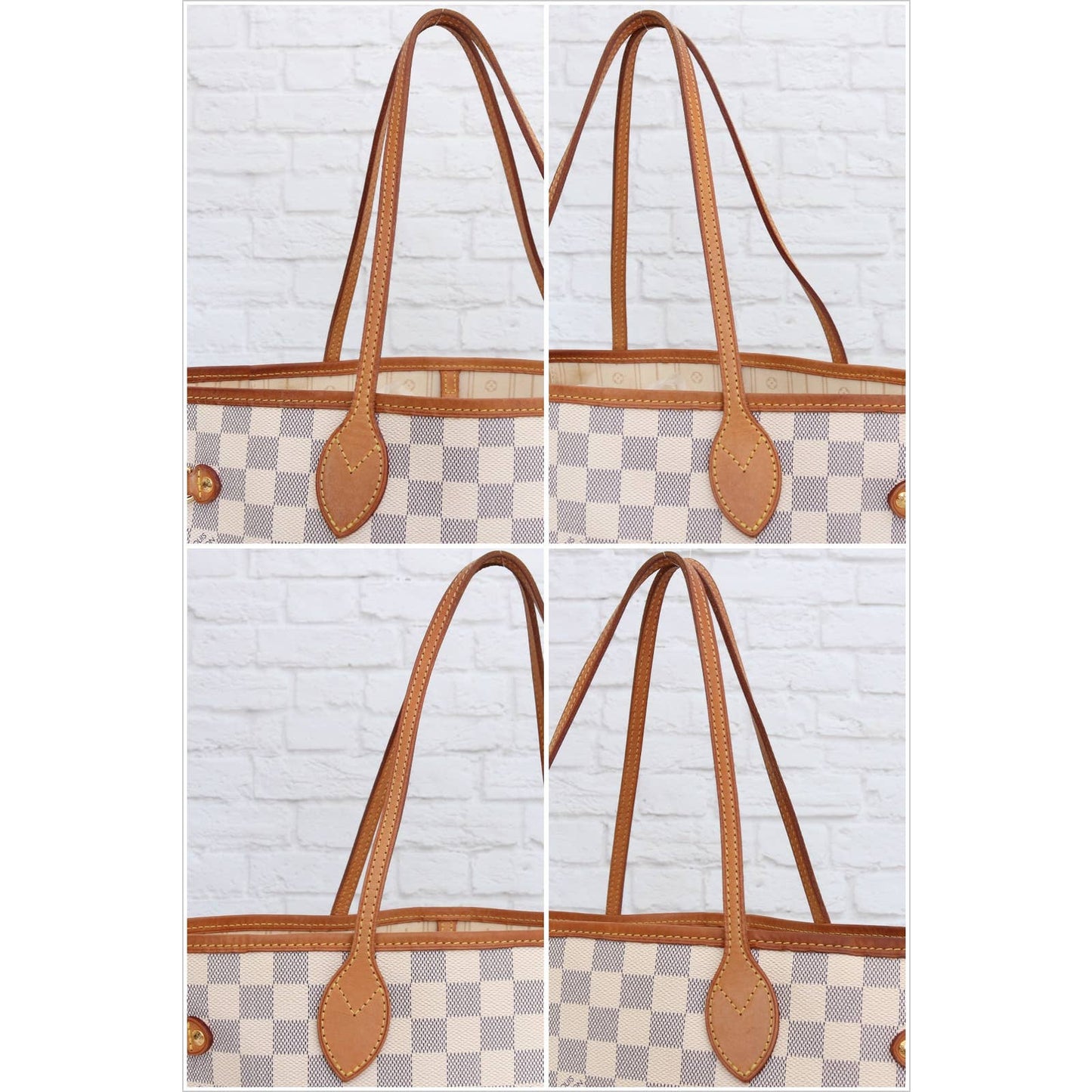 Louis Vuitton Neverfull MM Damier Azur Tote